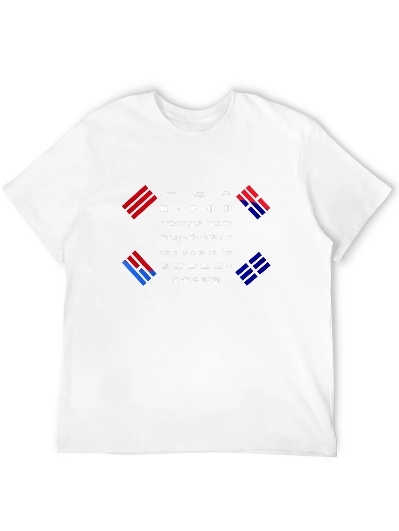 K-Pop Fan Black Graphic Tee