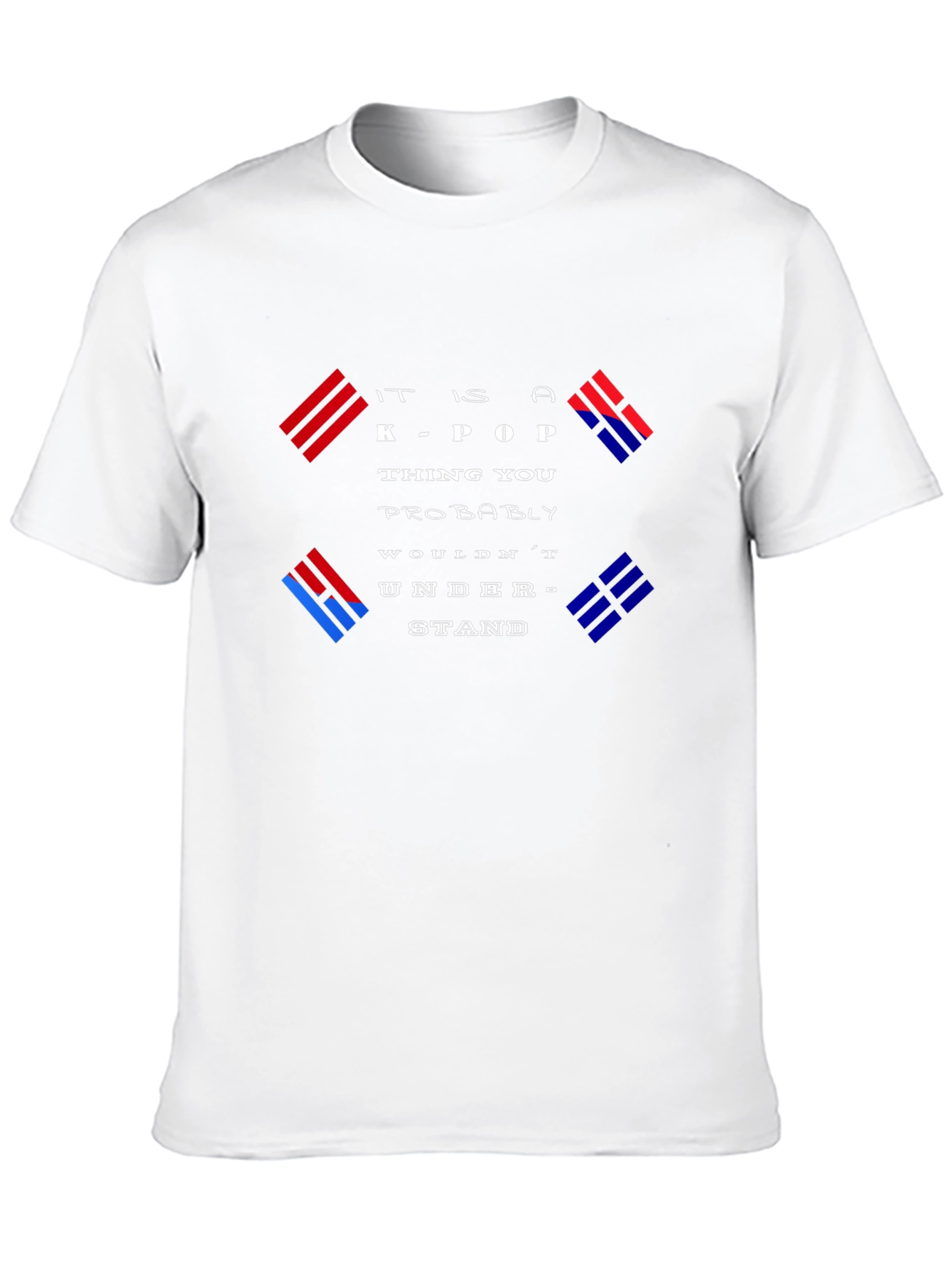 K-Pop Fan Black Graphic Tee