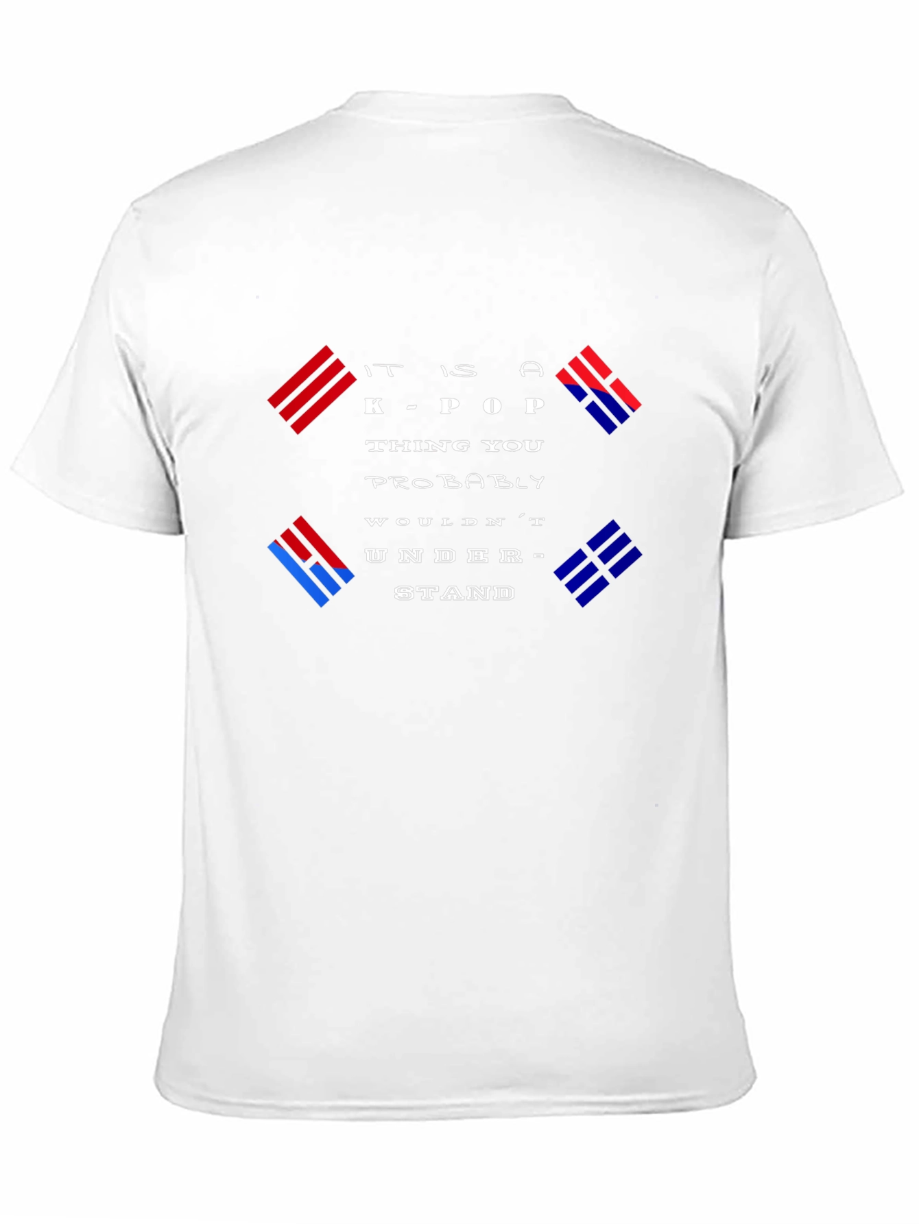 K-Pop Fan Black Graphic Tee