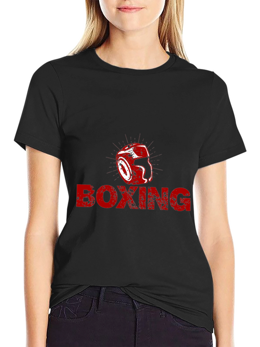 Boxing Helmet Graphic Tee - Punch Out Style