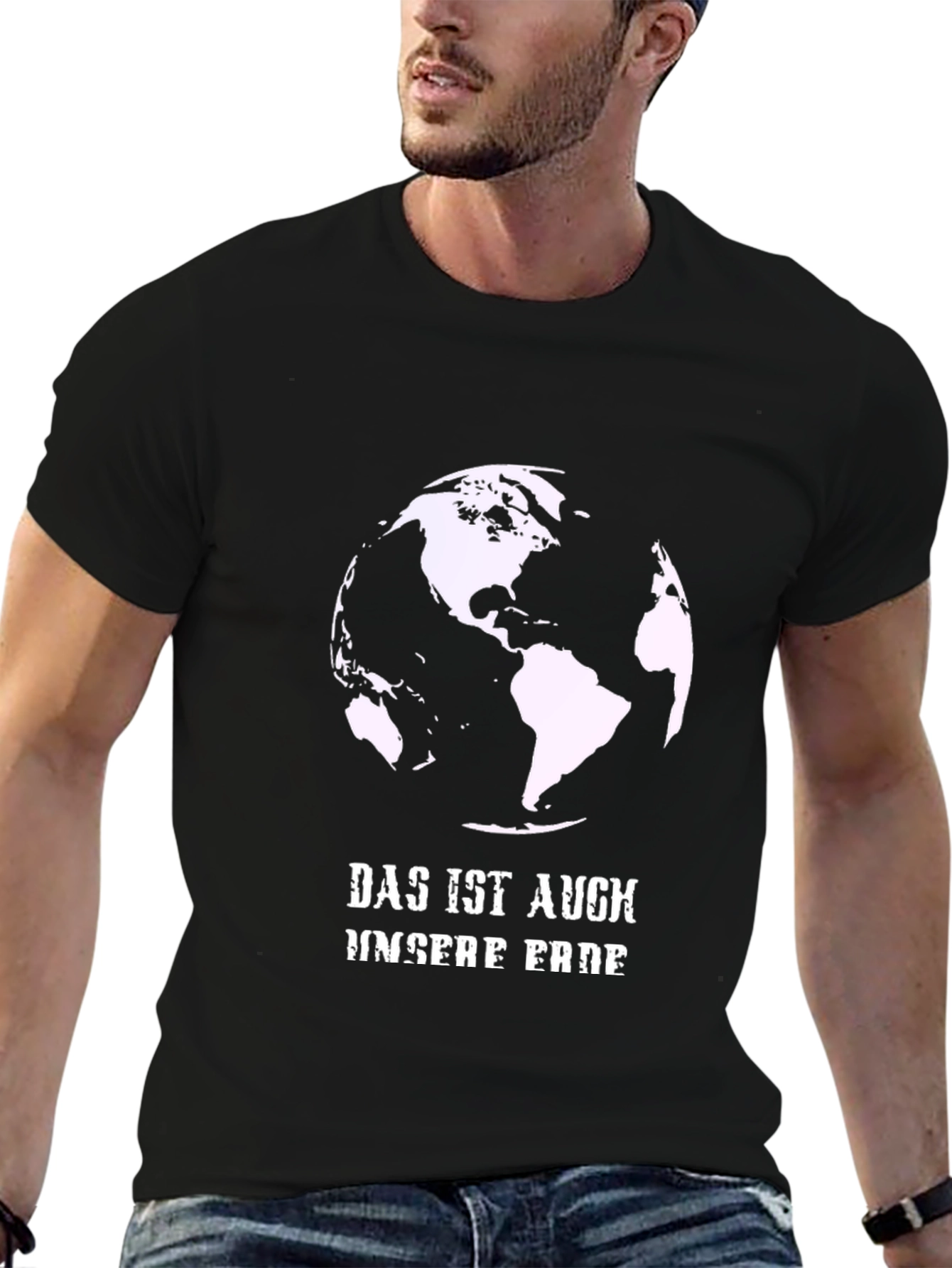 Earth Globe Graphic Tee - Our Earth