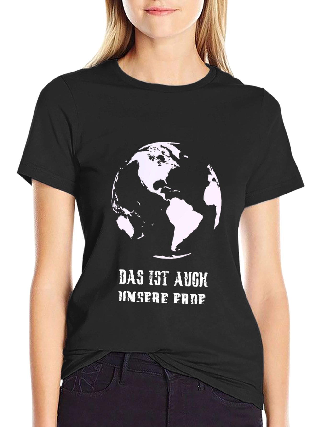 Earth Globe Graphic Tee - Our Earth