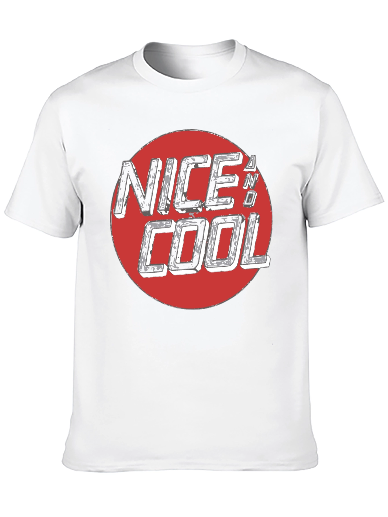 Nice N Cool Graphic Tee - Mens Black T-Shirt