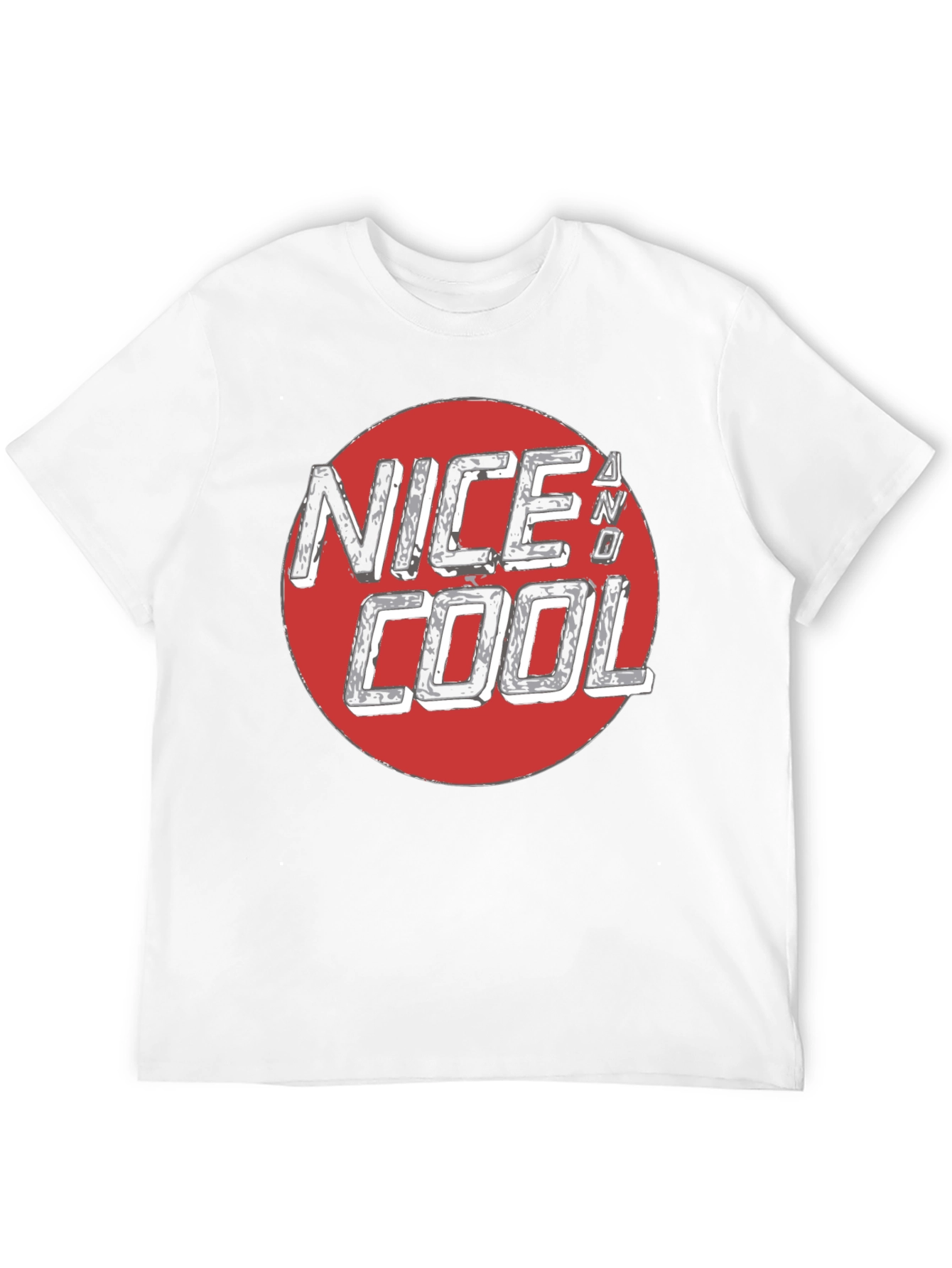 Nice N Cool Graphic Tee - Mens Black T-Shirt
