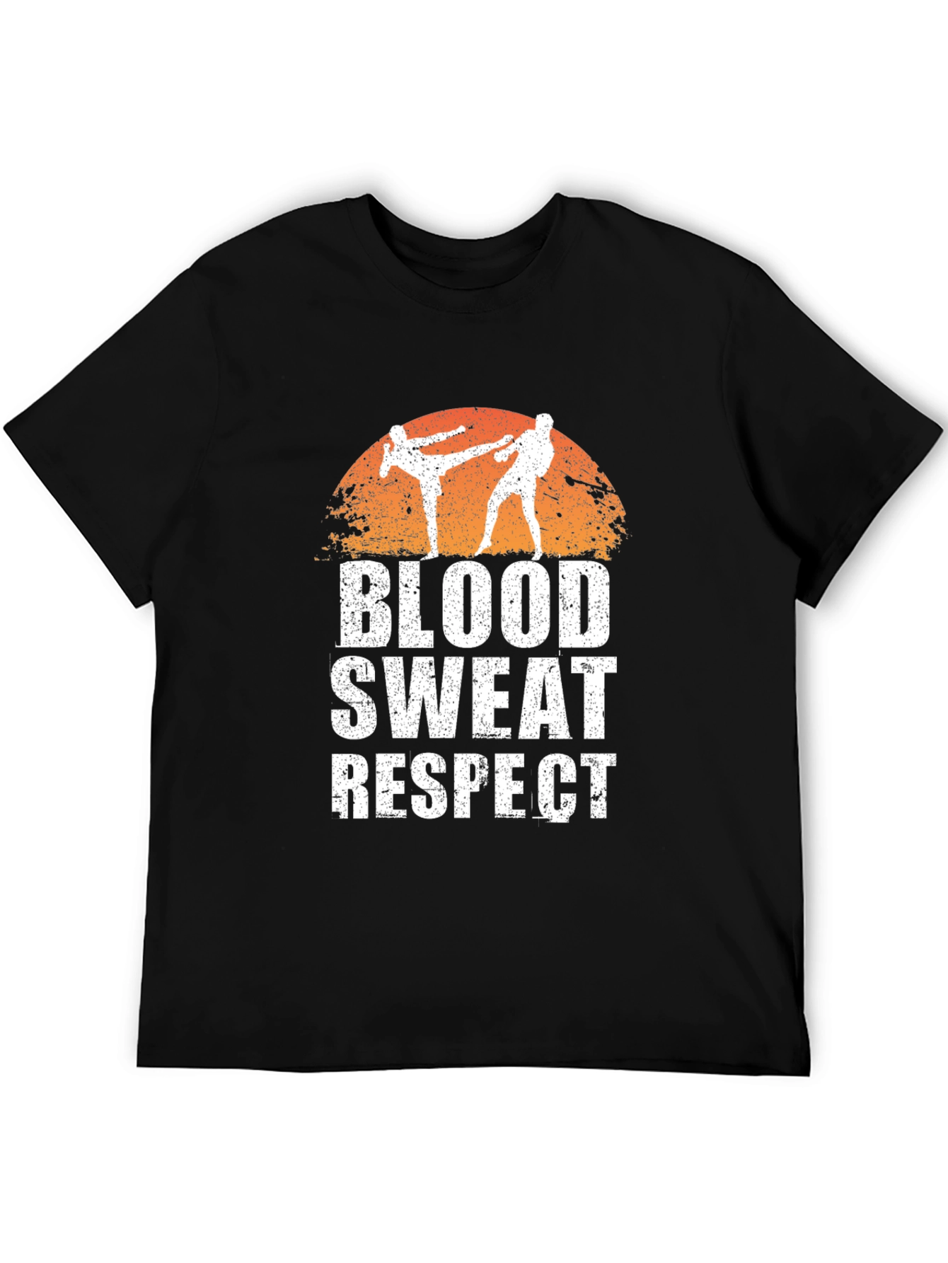 Blood Sweat Respect Martial Arts Graphic T-Shirt