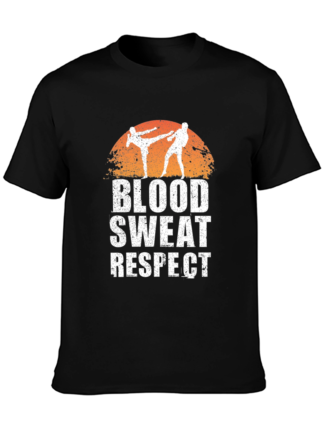 Blood Sweat Respect Martial Arts Graphic T-Shirt