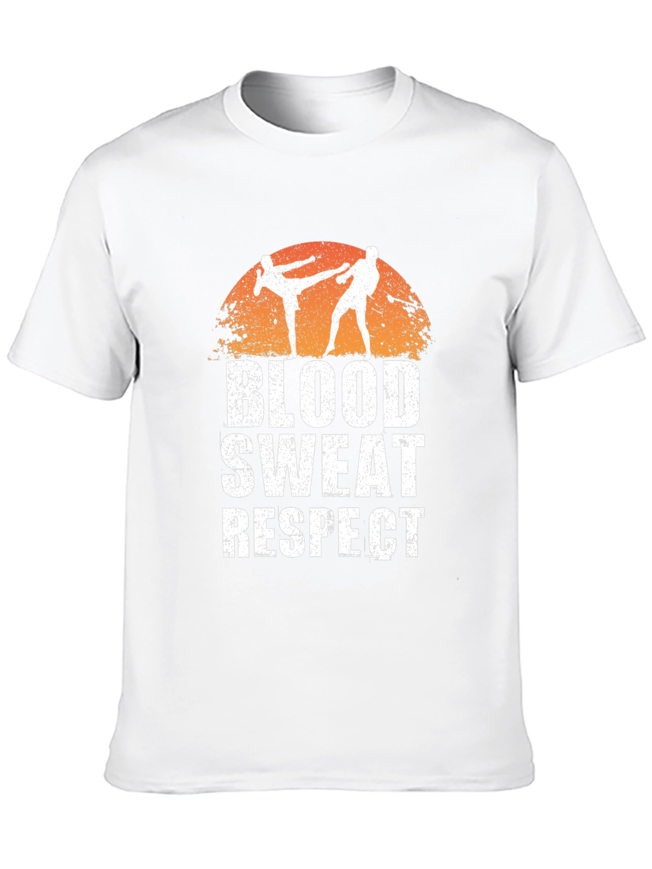 Blood Sweat Respect Martial Arts Graphic T-Shirt