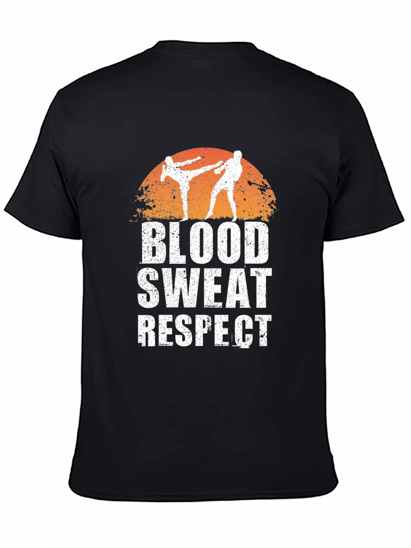 Blood Sweat Respect Martial Arts Graphic T-Shirt