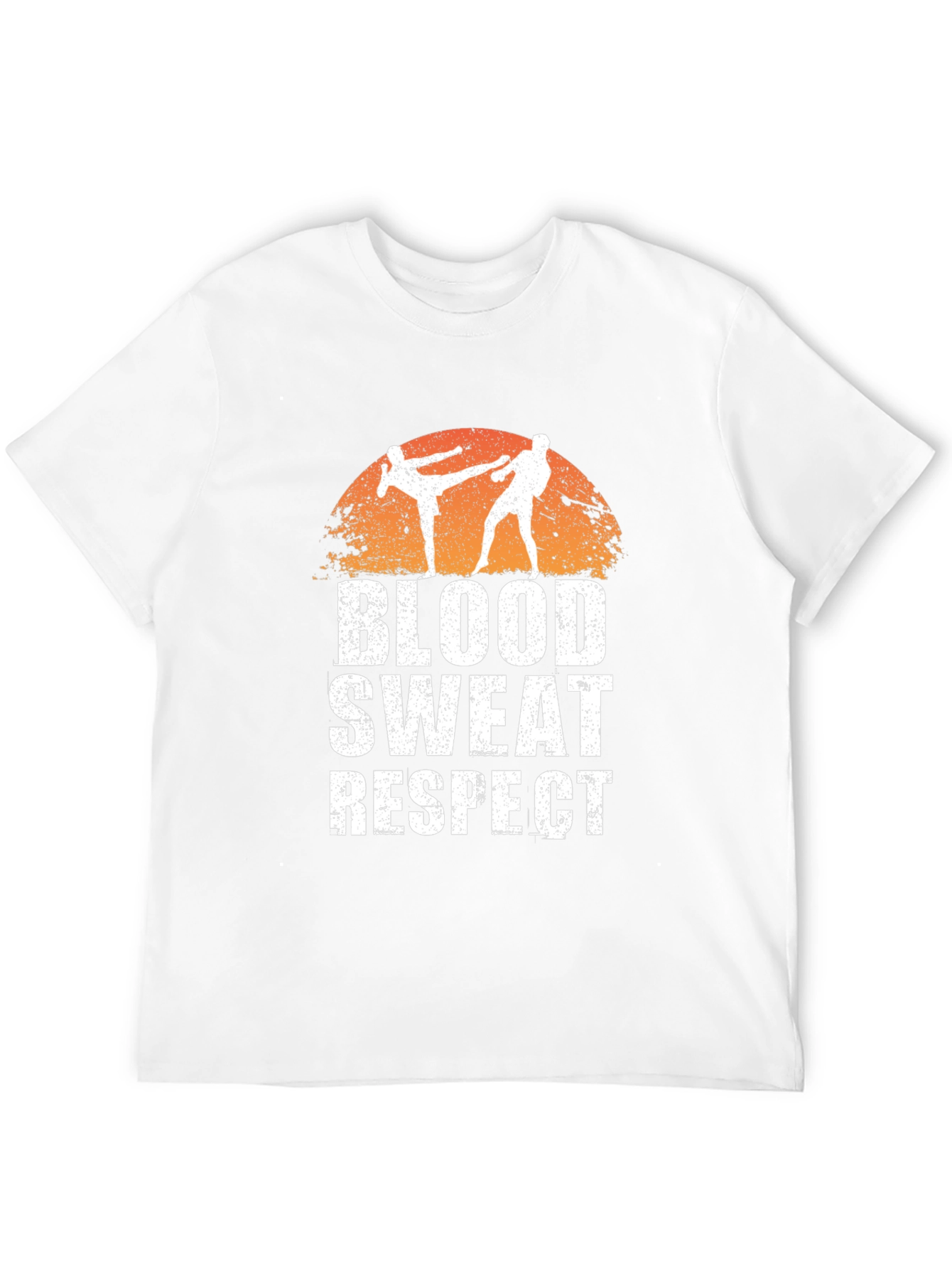 Blood Sweat Respect Martial Arts Graphic T-Shirt