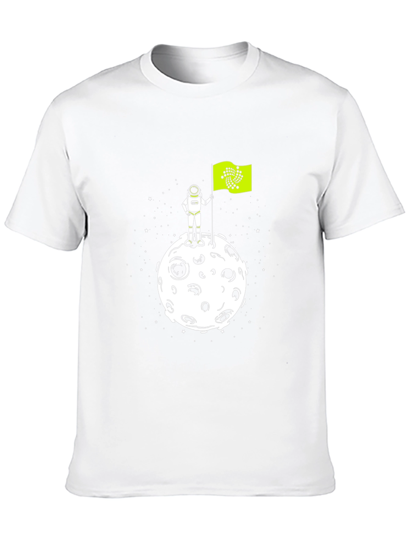 IOTA Moon Landing T-Shirt - Crypto Astronaut Tee