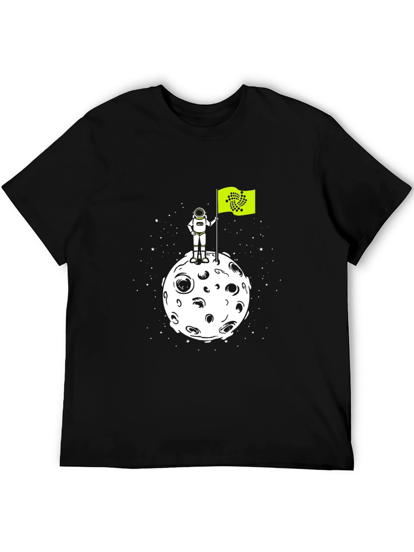 IOTA Moon Landing T-Shirt - Crypto Astronaut Tee