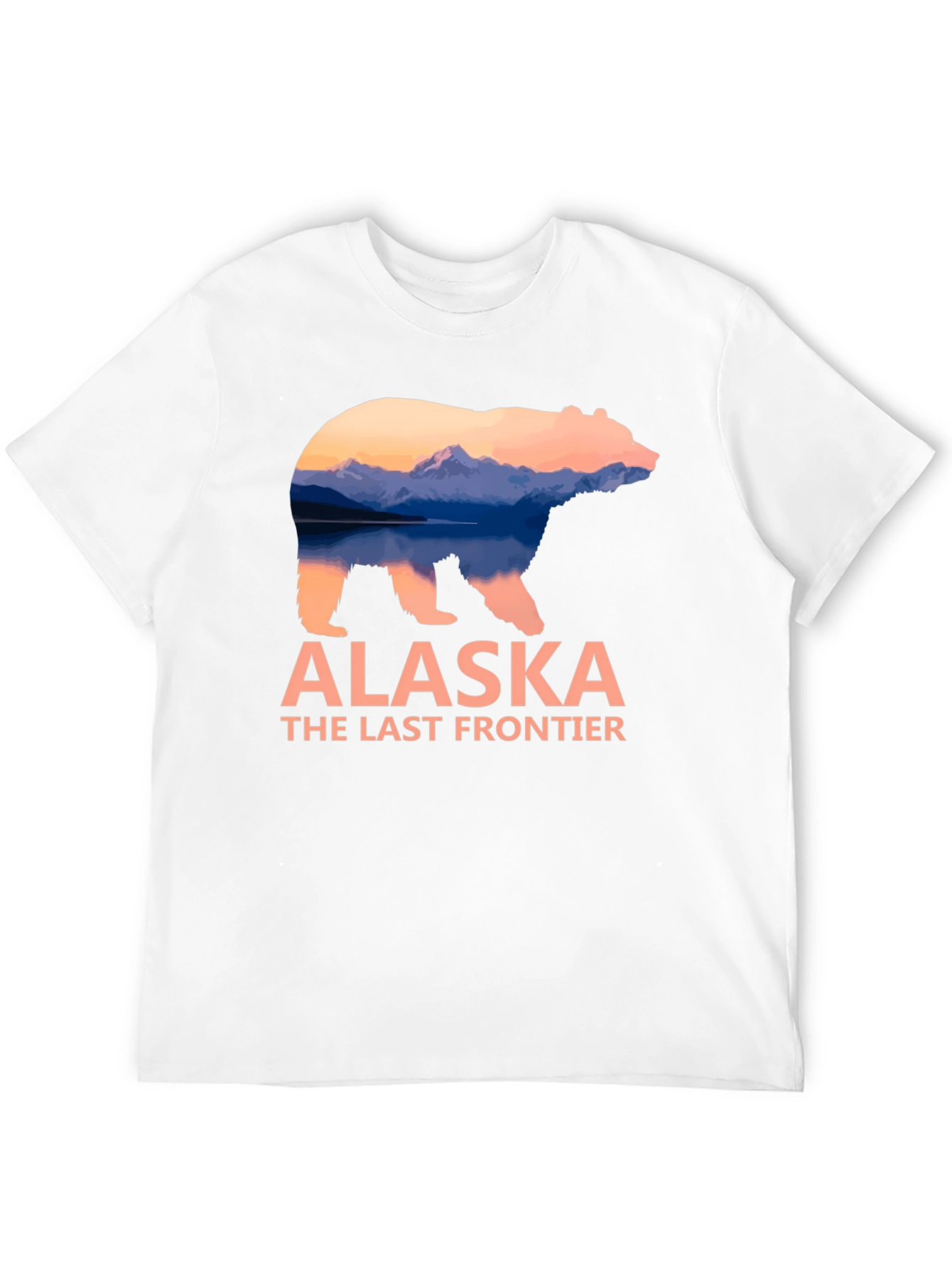 Alaska Bear Graphic T-Shirt - The Last Frontier