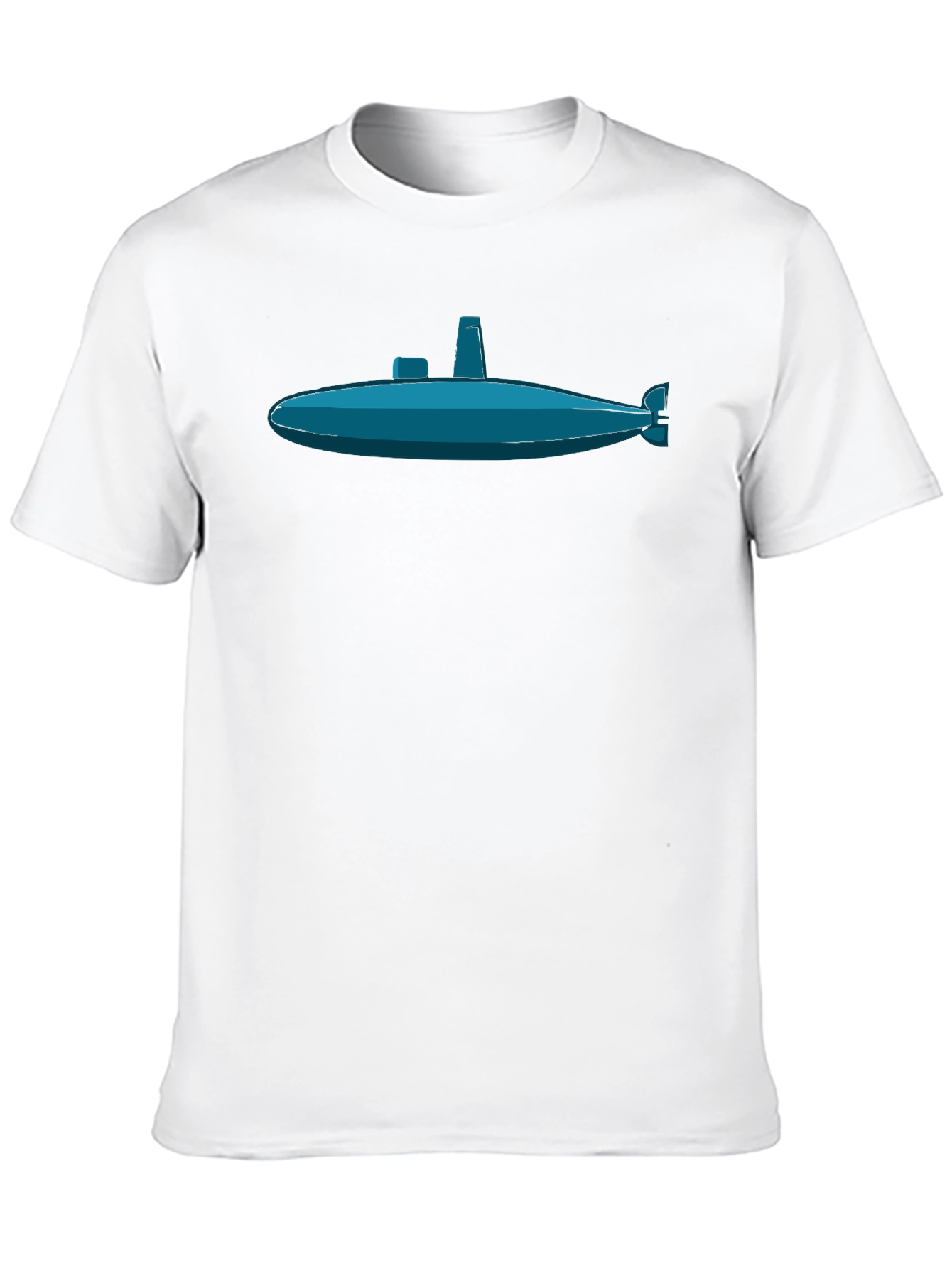 Submarine Graphic Tee - Navy Blue Sub Print