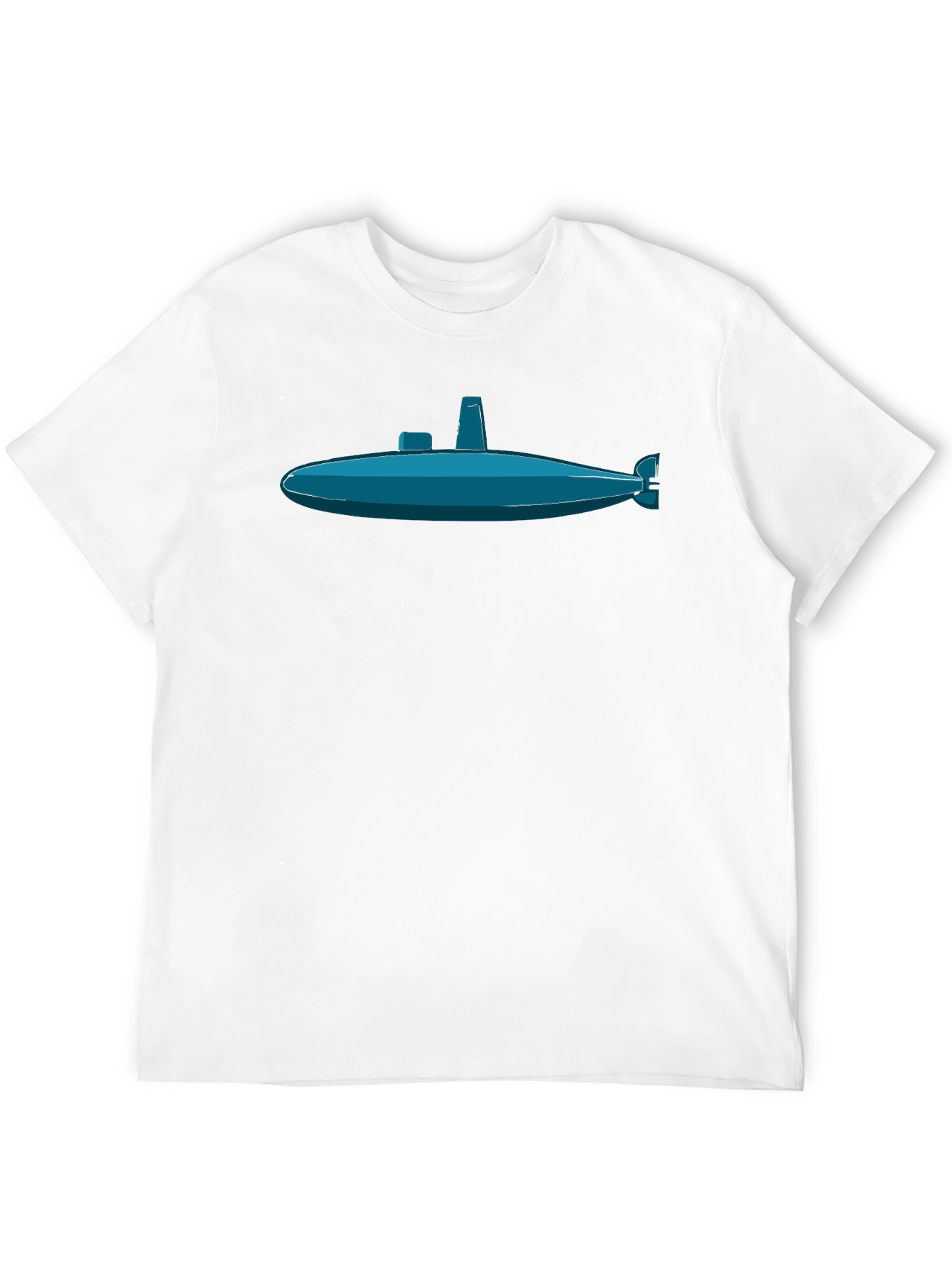 Submarine Graphic Tee - Navy Blue Sub Print