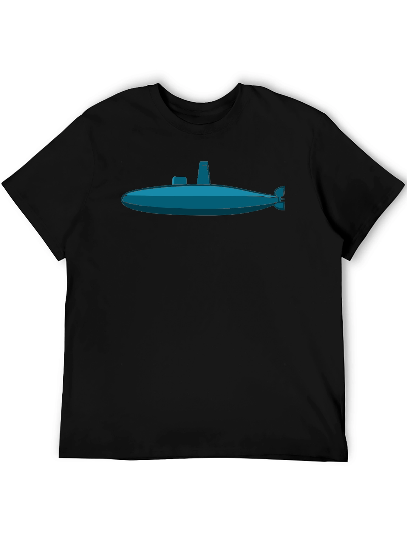 Submarine Graphic Tee - Navy Blue Sub Print