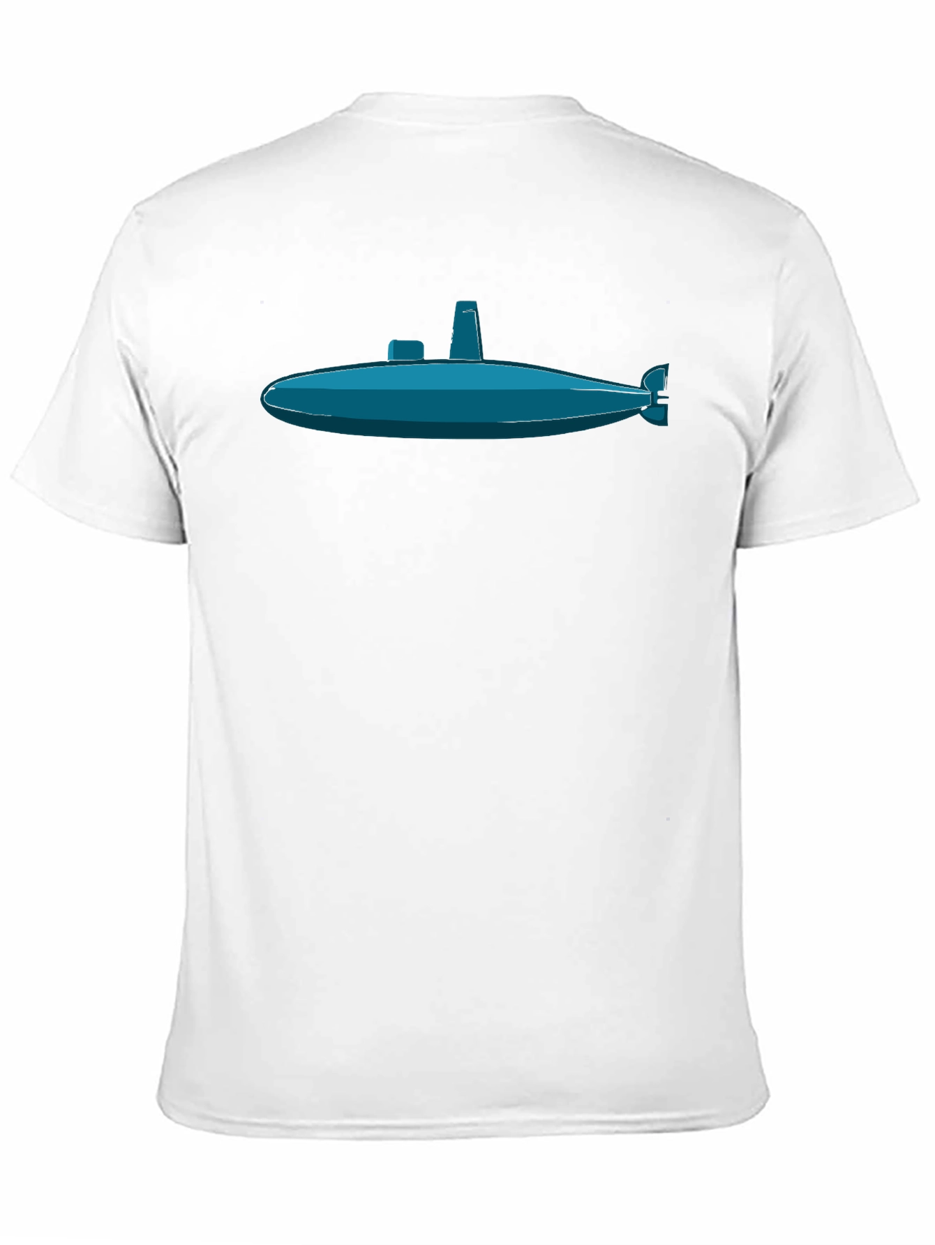 Submarine Graphic Tee - Navy Blue Sub Print