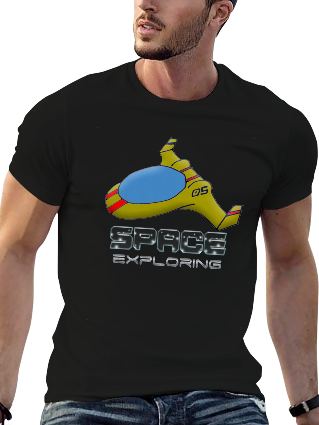 Space Exploring Graphic T-Shirt