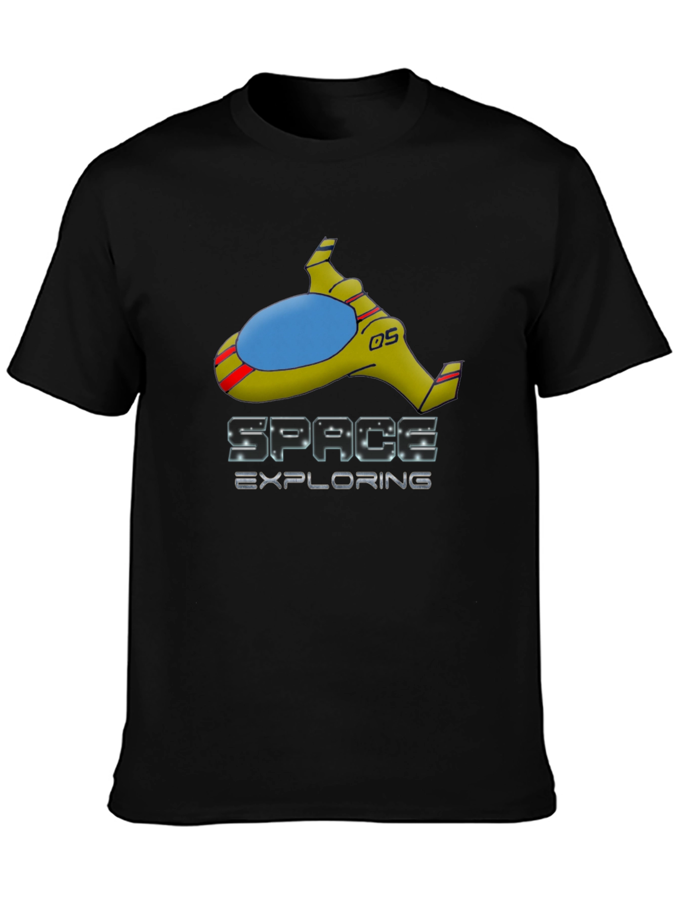 Space Exploring Graphic T-Shirt