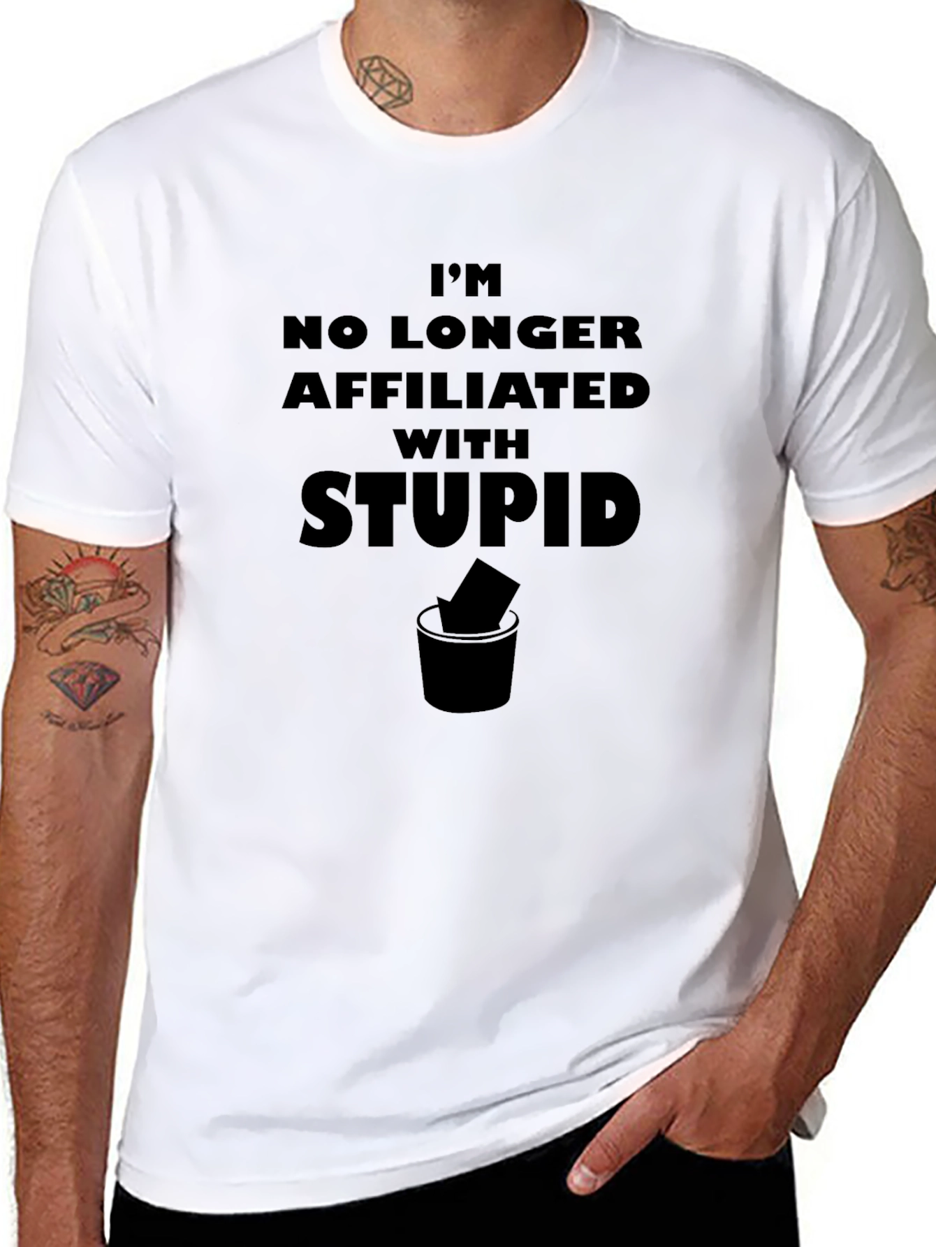 Im No Longer Affiliated with Stupid T-Shirt