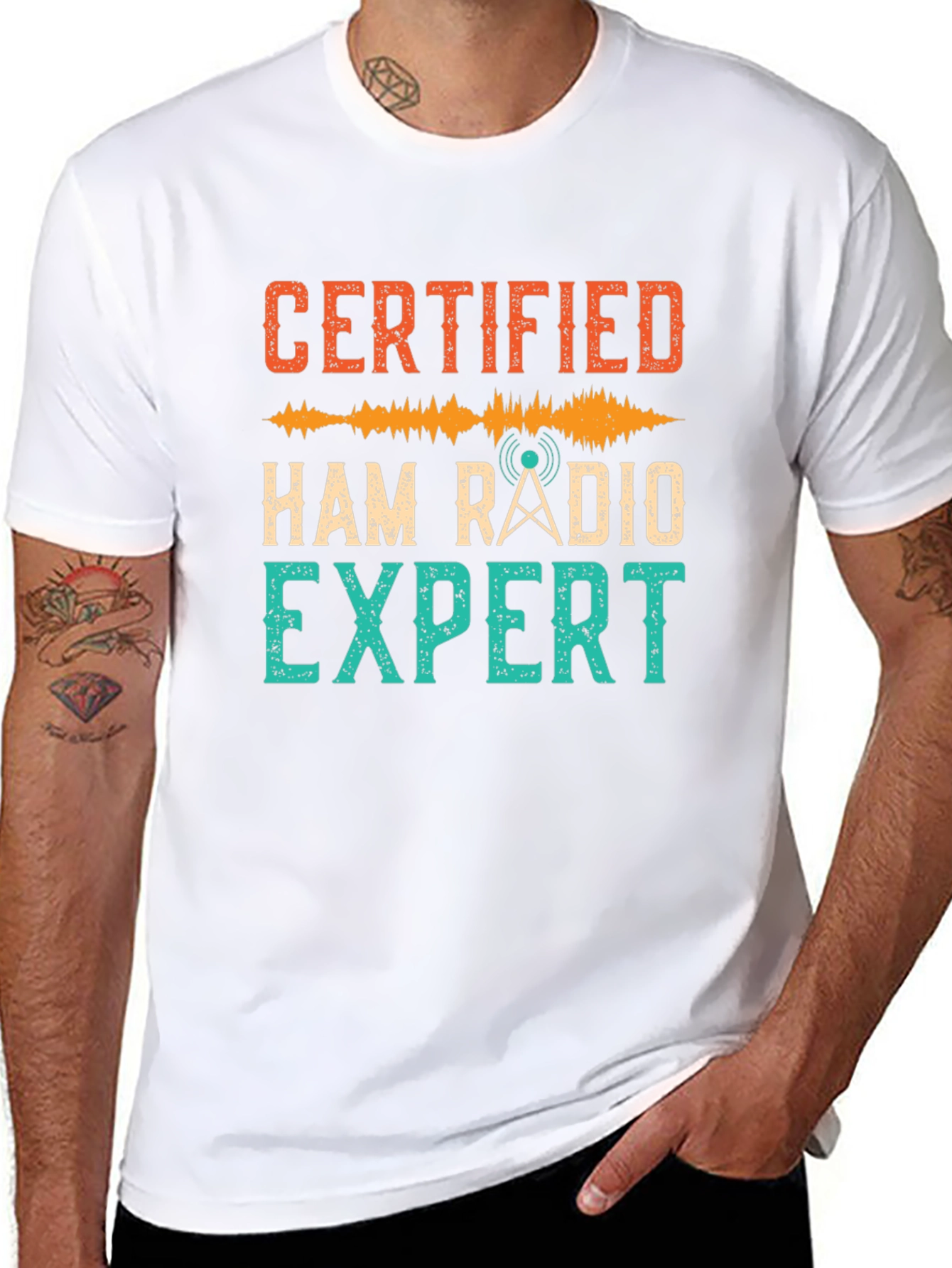 Certified Ham Radio Expert Graphic Tee