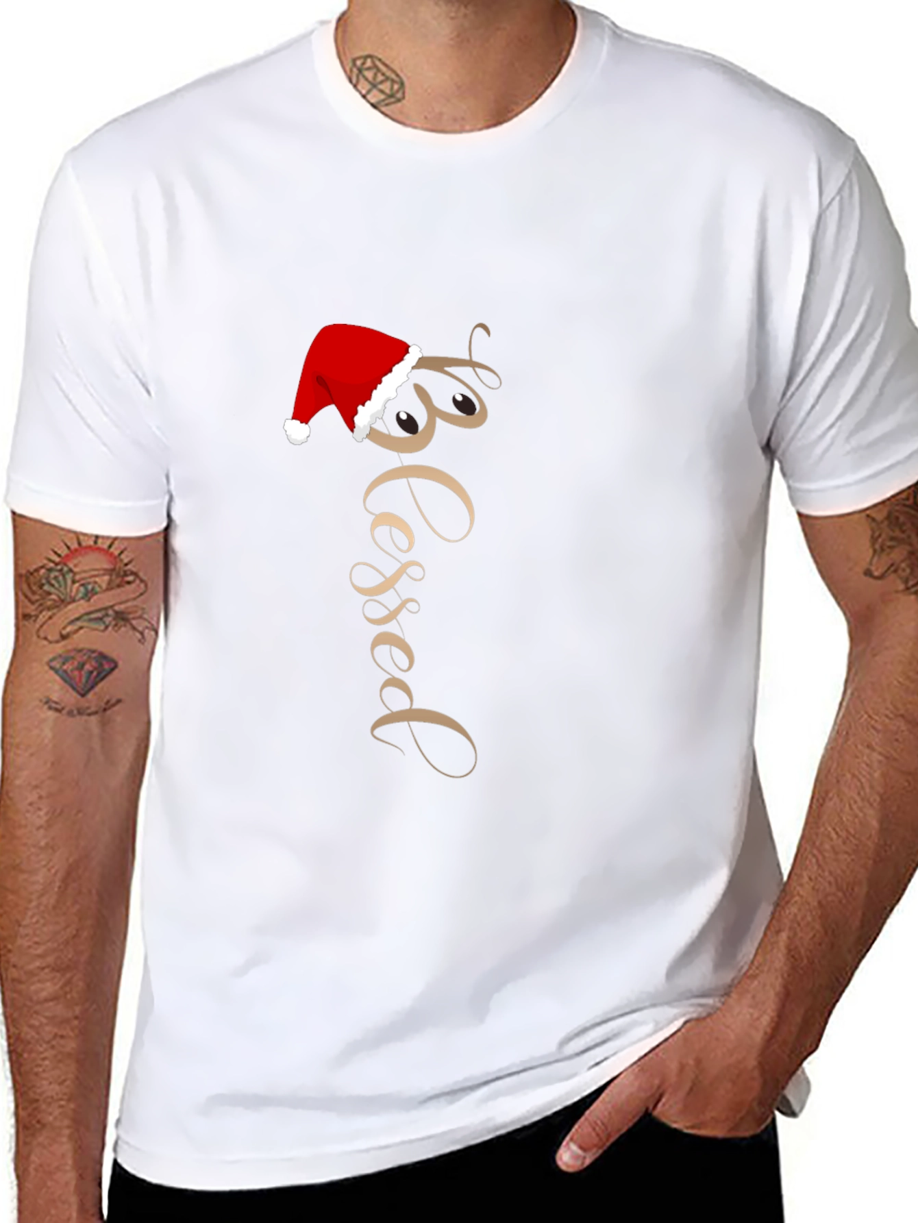 Blessed Christmas Graphic T-Shirt