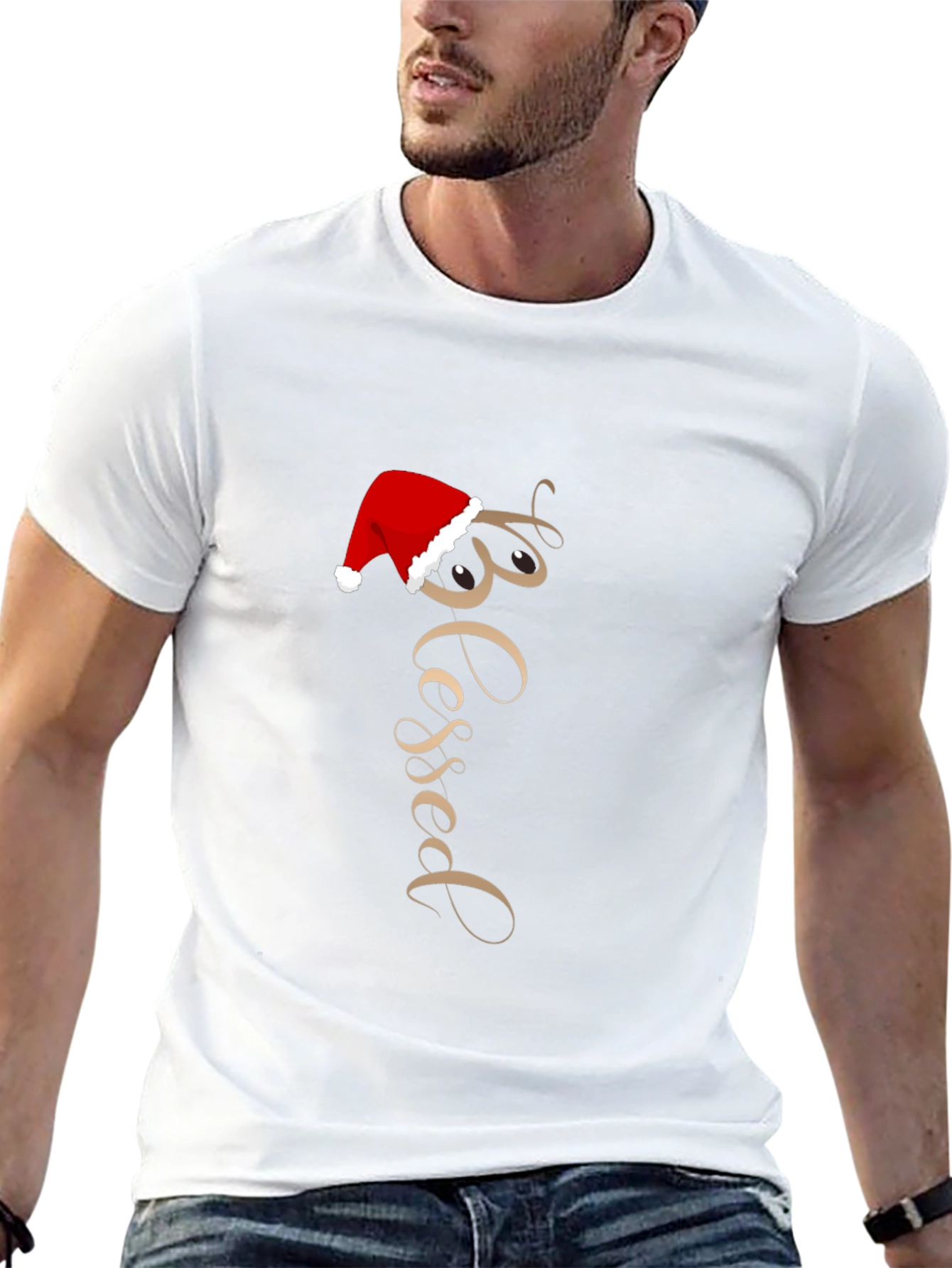 Blessed Christmas Graphic T-Shirt