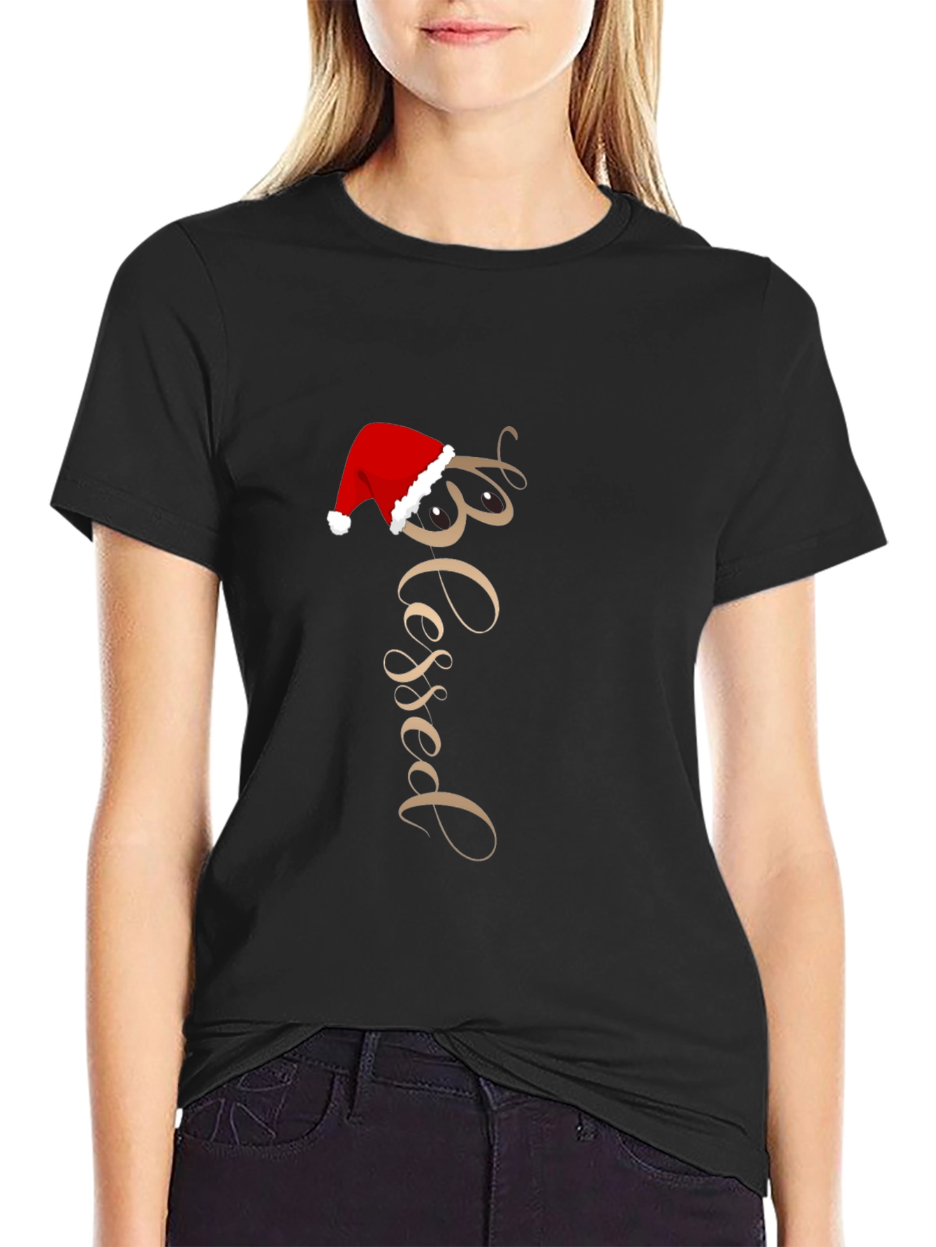 Blessed Christmas Graphic T-Shirt