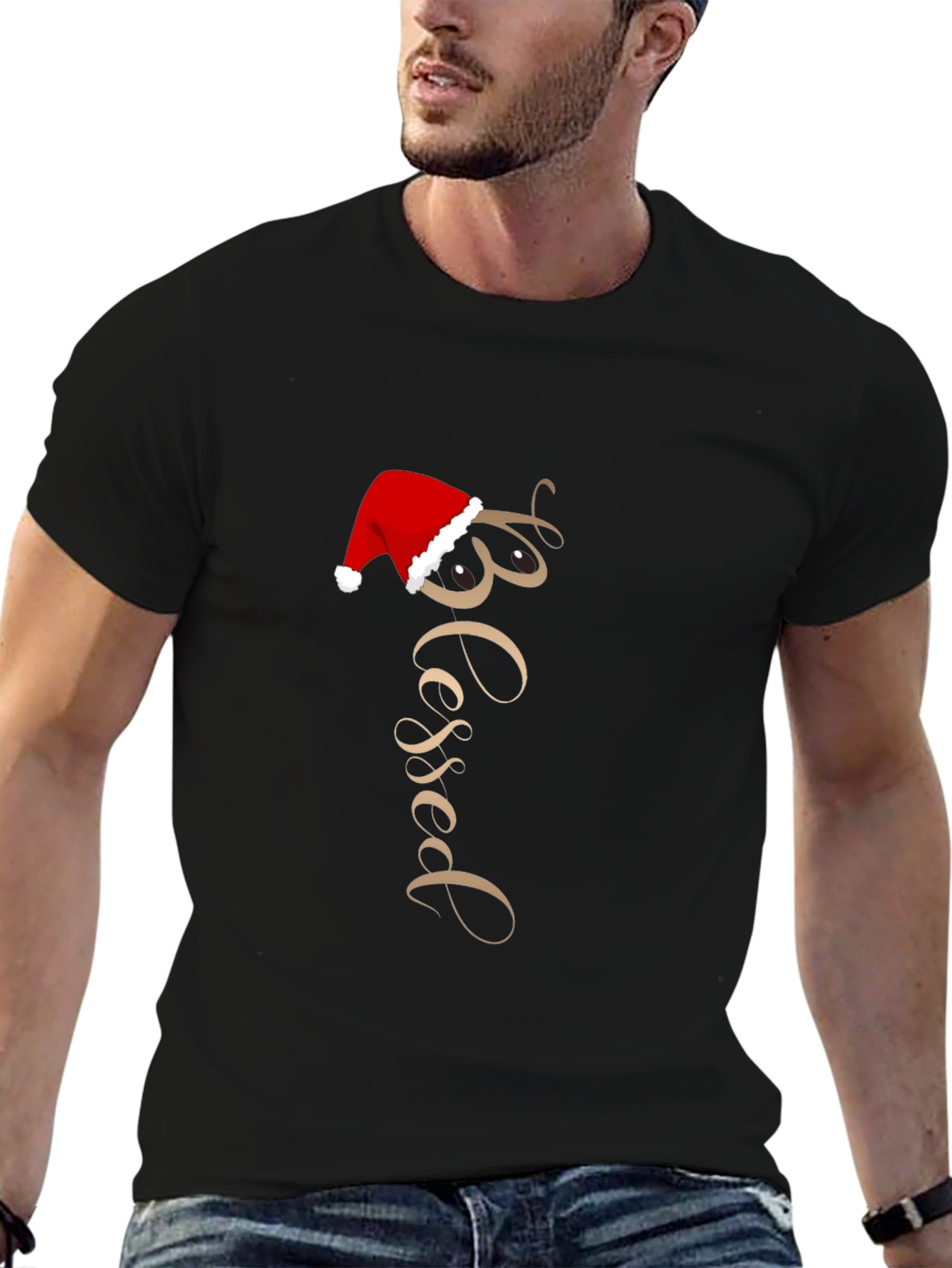 Blessed Christmas Graphic T-Shirt