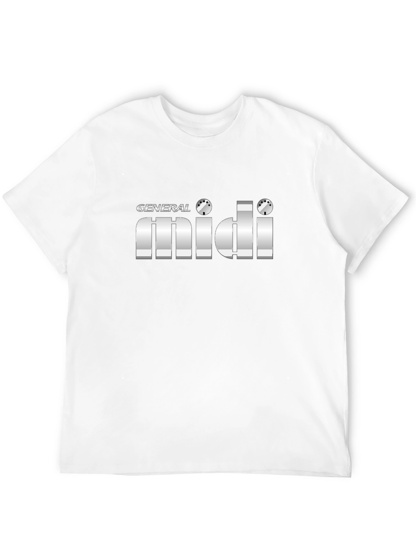 General MIDI Black T-Shirt - Music Producer Apparel