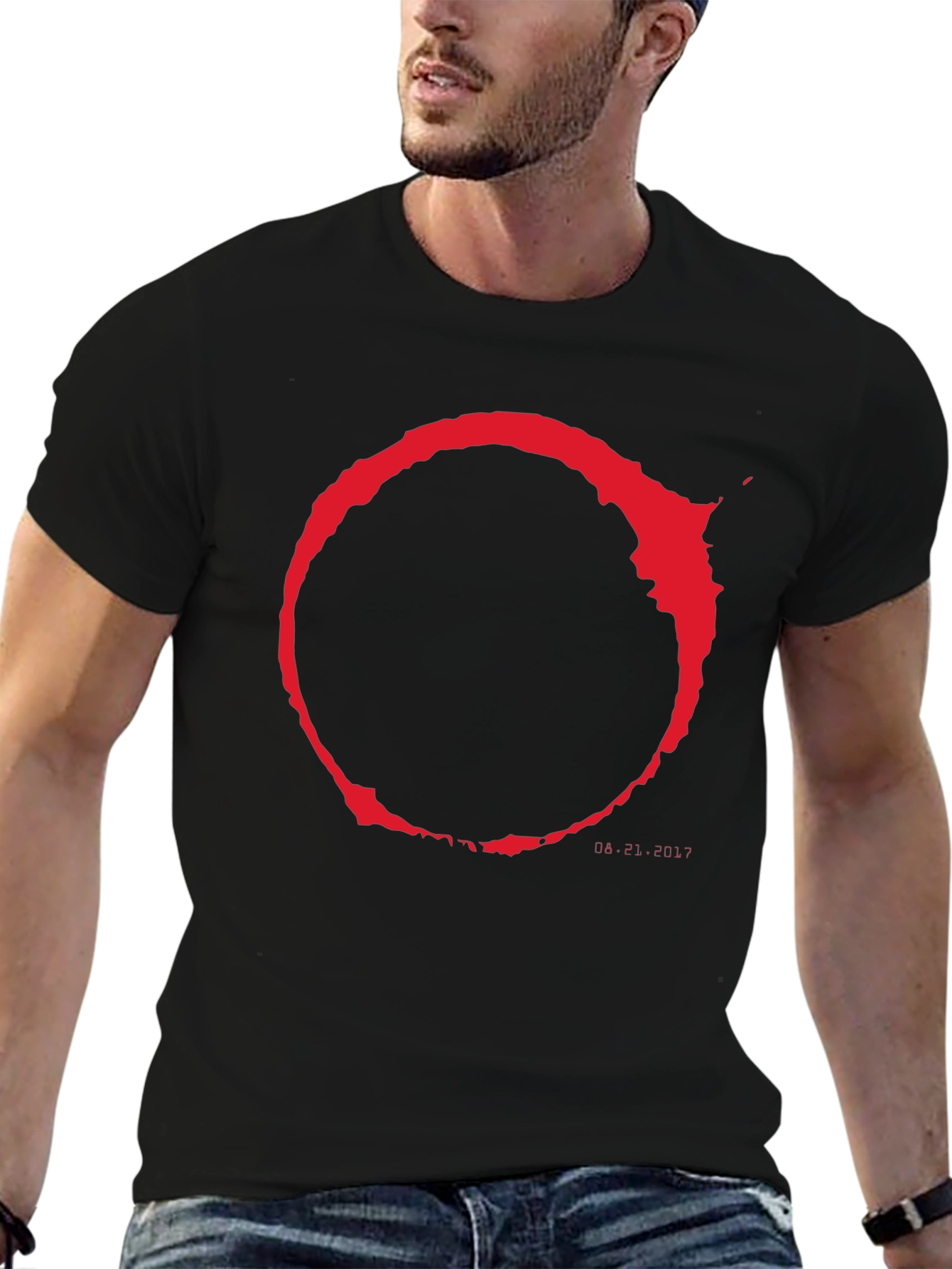 Eclipse Date Tee: Aug 21 2017 Solar Event Shirt
