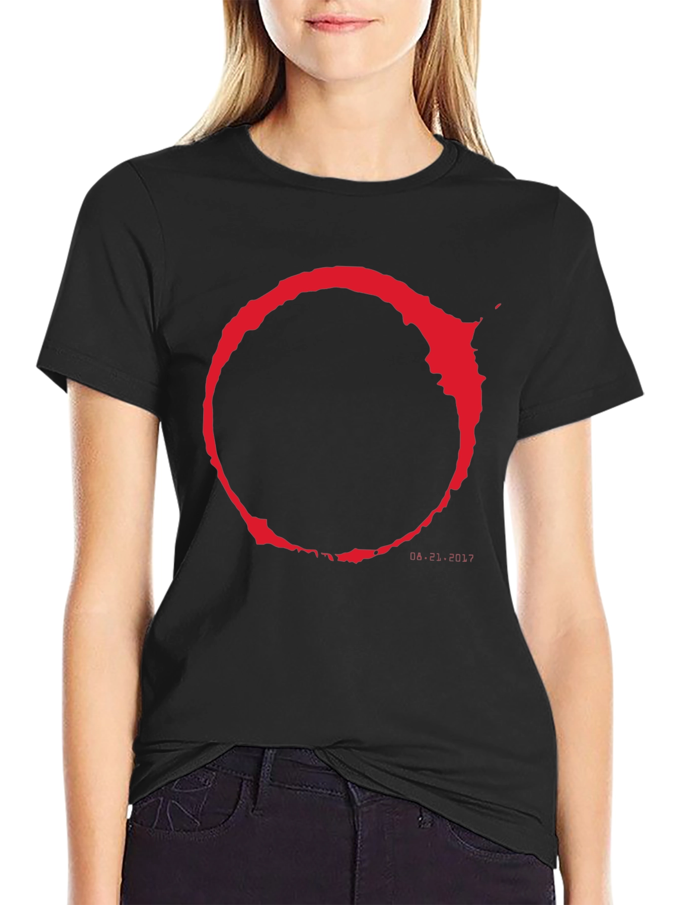 Eclipse Date Tee: Aug 21 2017 Solar Event Shirt