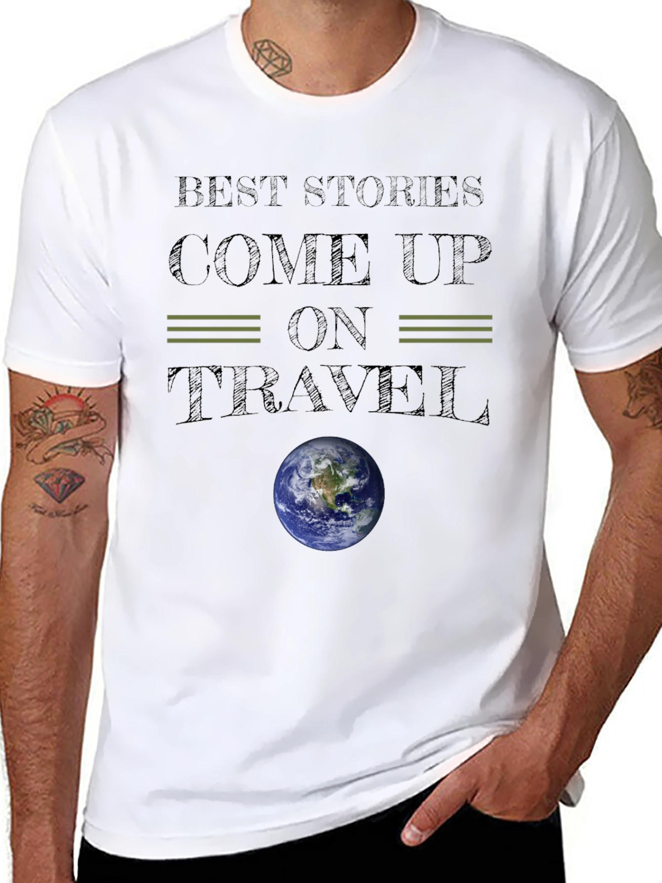 Travel Stories Graphic Tee - Adventure Shirt
