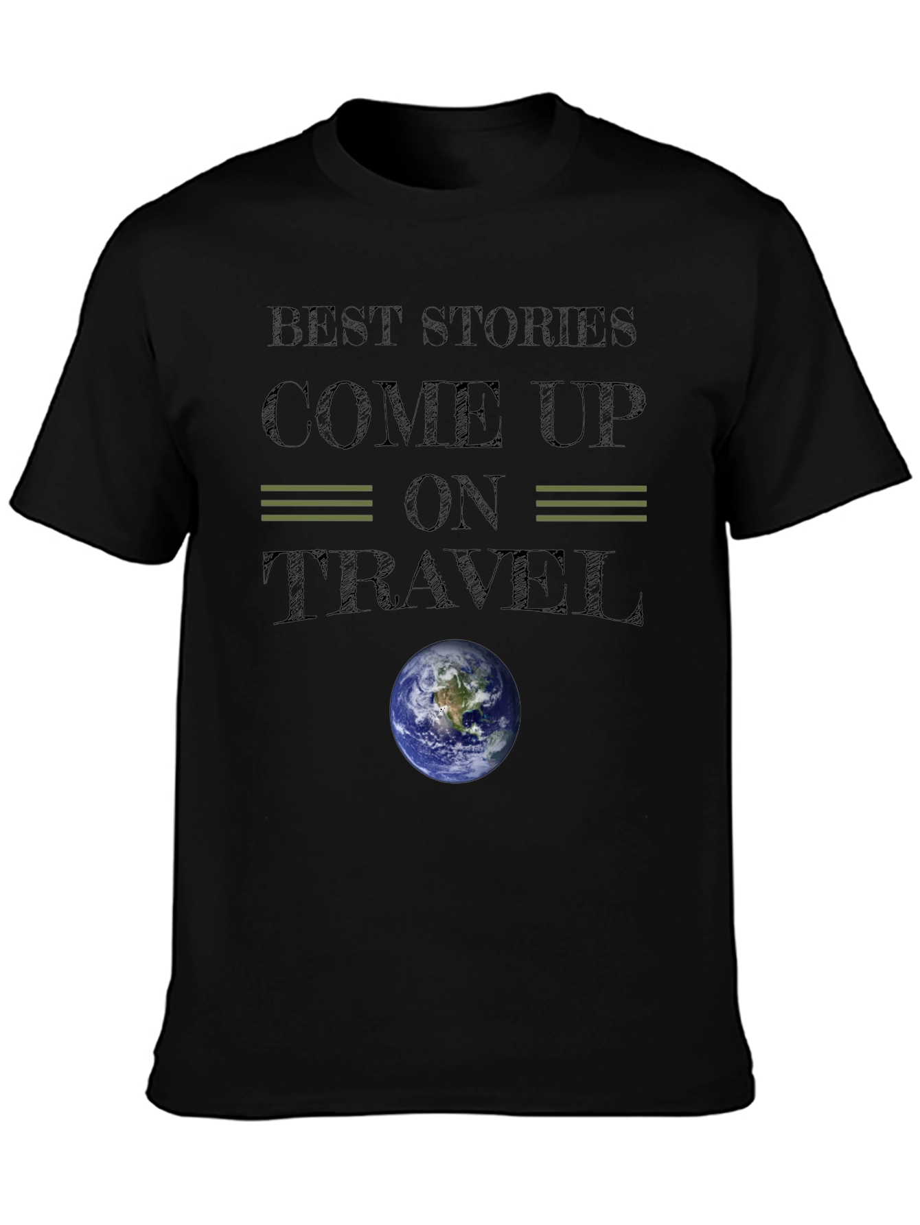 Travel Stories Graphic Tee - Adventure Shirt