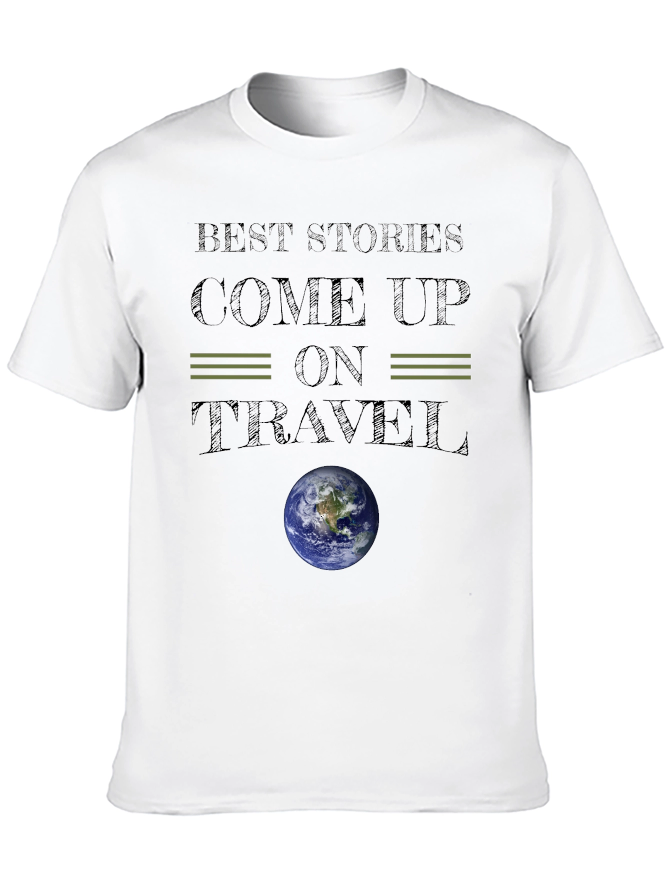 Travel Stories Graphic Tee - Adventure Shirt