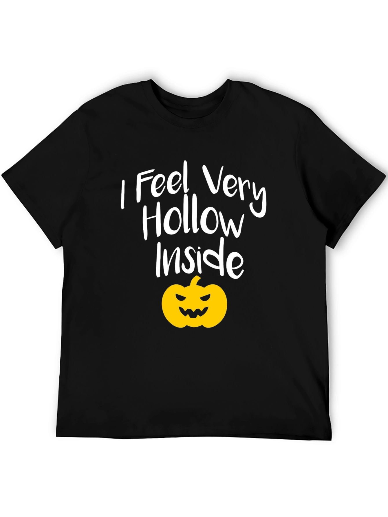 I Feel Hollow Inside Halloween Pumpkin T-Shirt