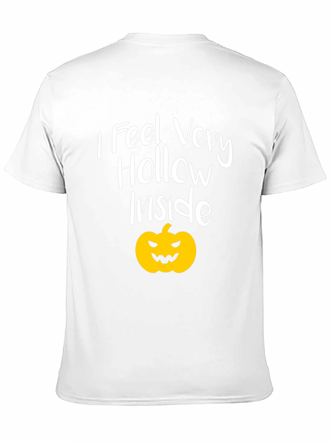 I Feel Hollow Inside Halloween Pumpkin T-Shirt