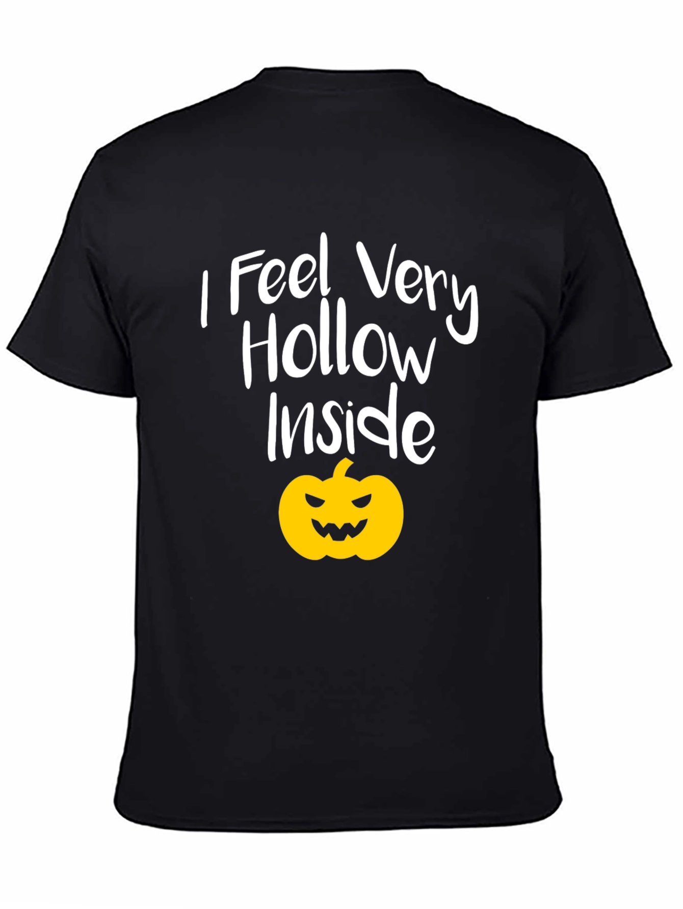 I Feel Hollow Inside Halloween Pumpkin T-Shirt