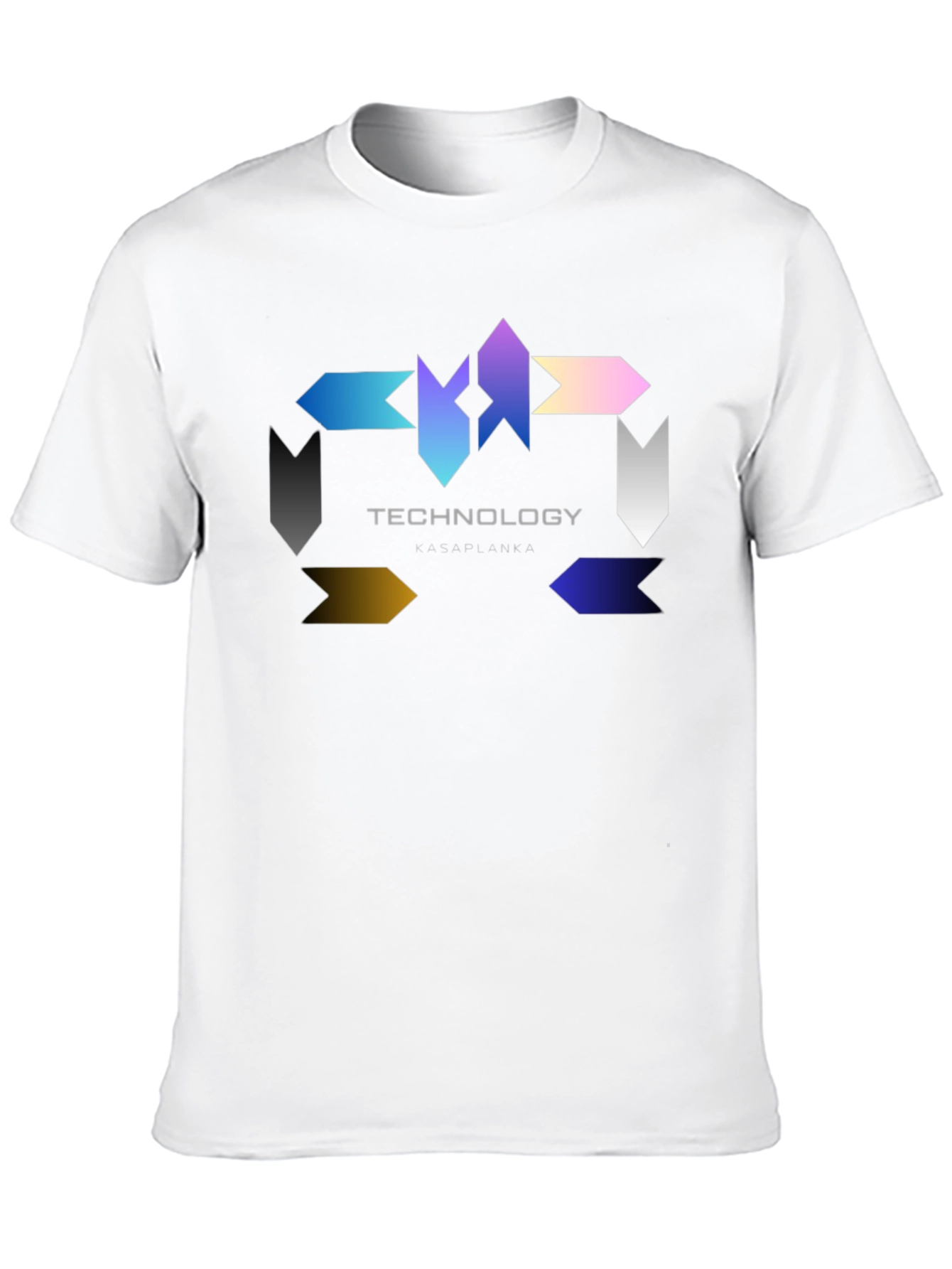 Technology Graphic Black T-Shirt
