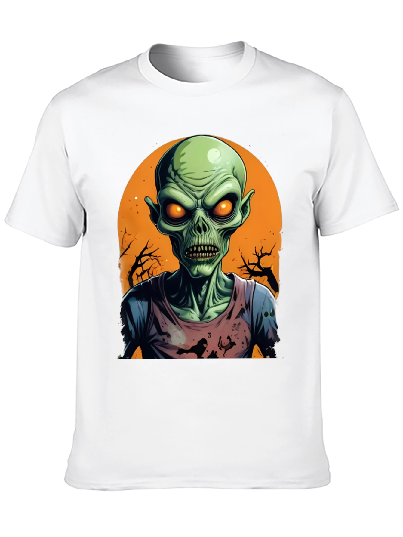 Zombie Halloween Graphic Tee