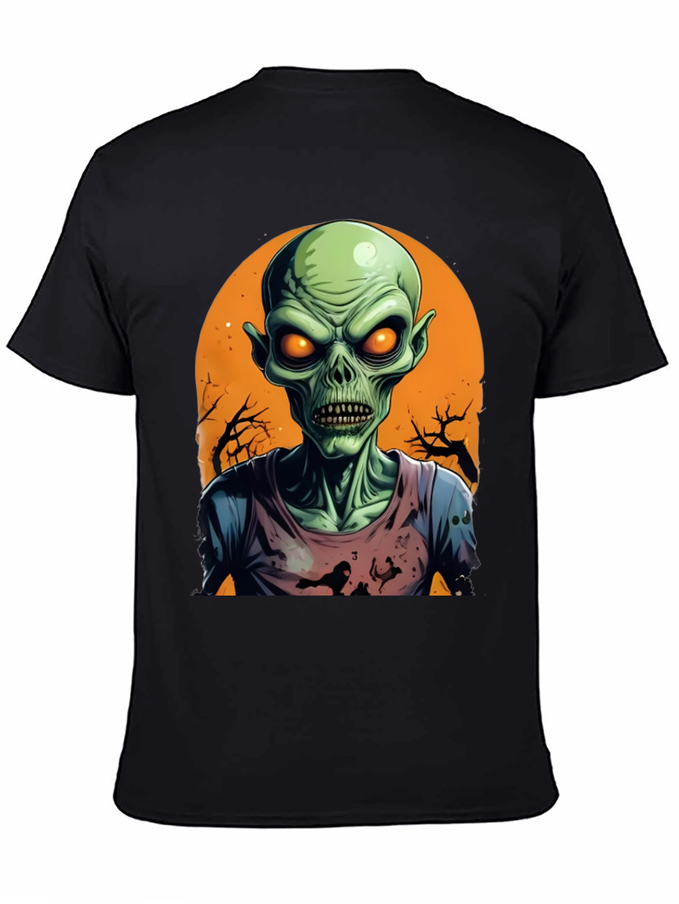Zombie Halloween Graphic Tee