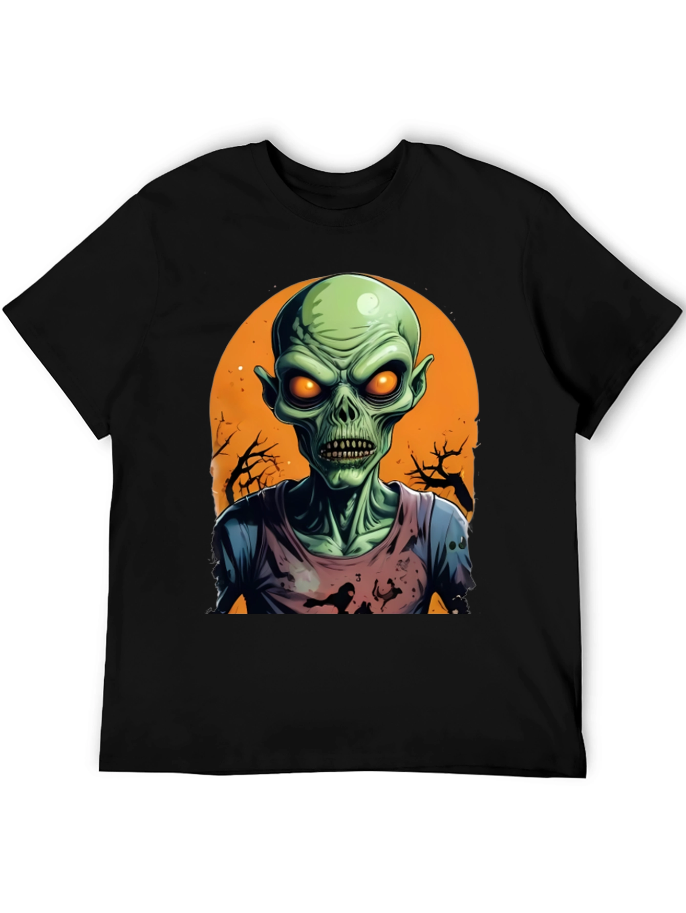 Zombie Halloween Graphic Tee