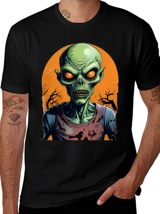 Zombie Halloween Graphic Tee