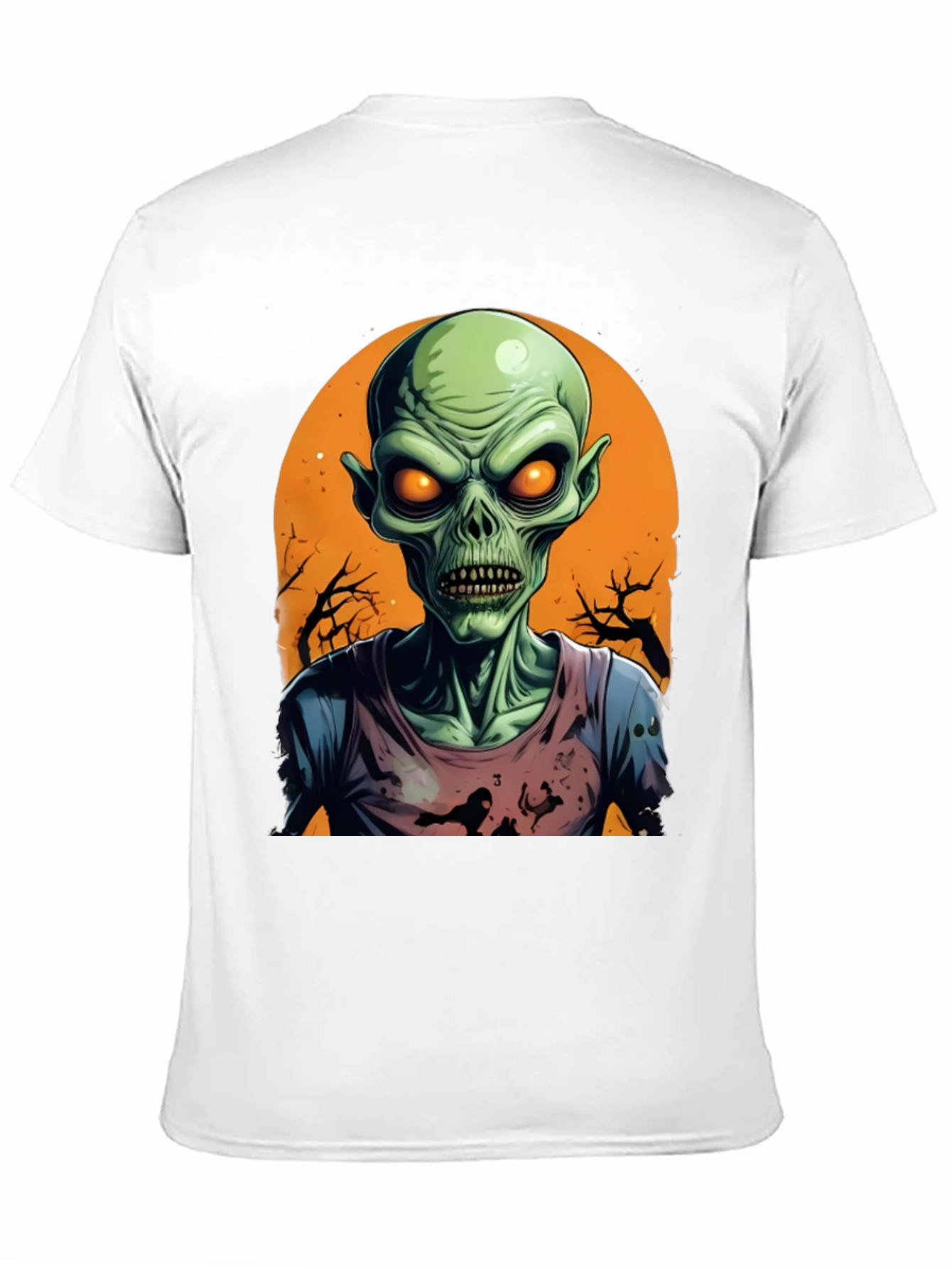Zombie Halloween Graphic Tee