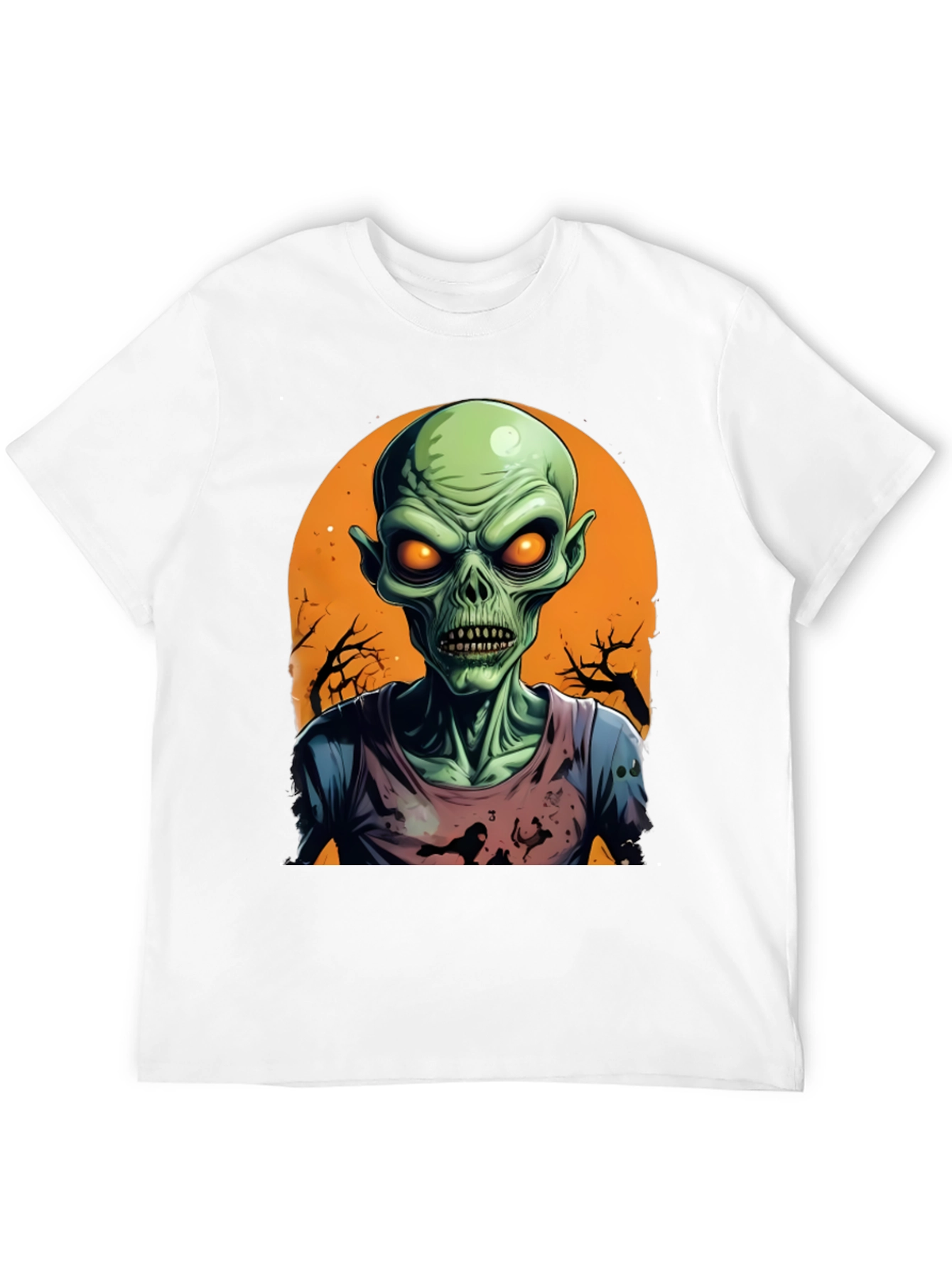 Zombie Halloween Graphic Tee