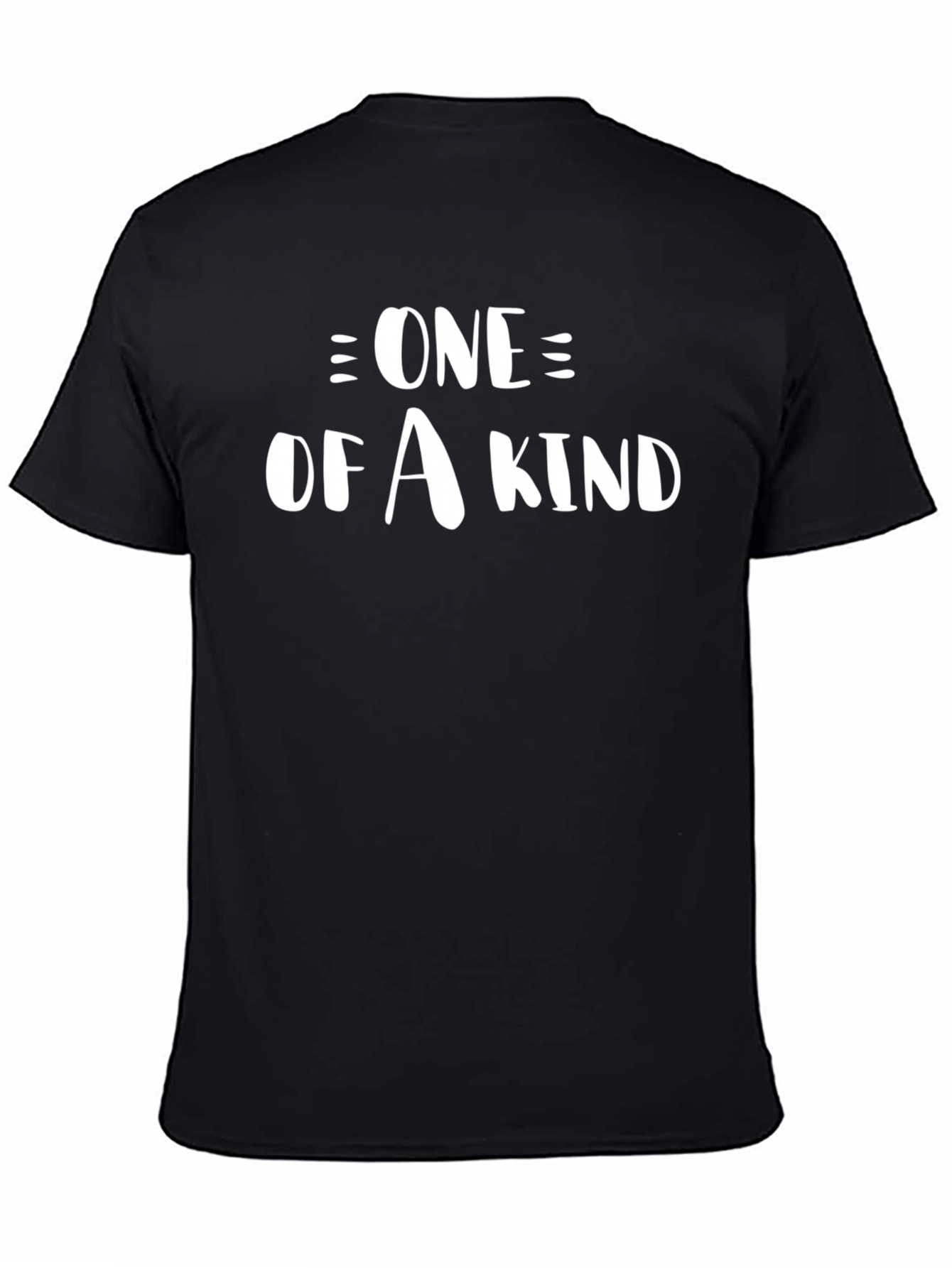 One of a Kind Graphic T-Shirt - Black