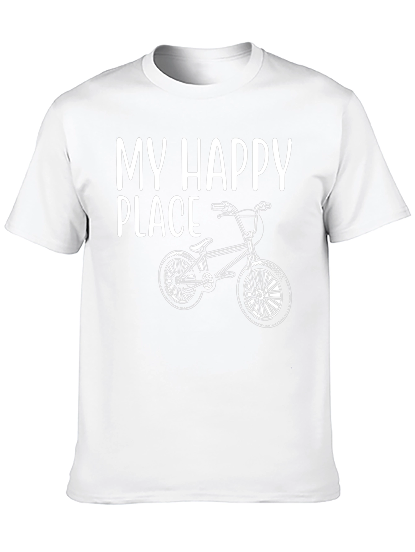 My Happy Place BMX Bike T-Shirt - Black