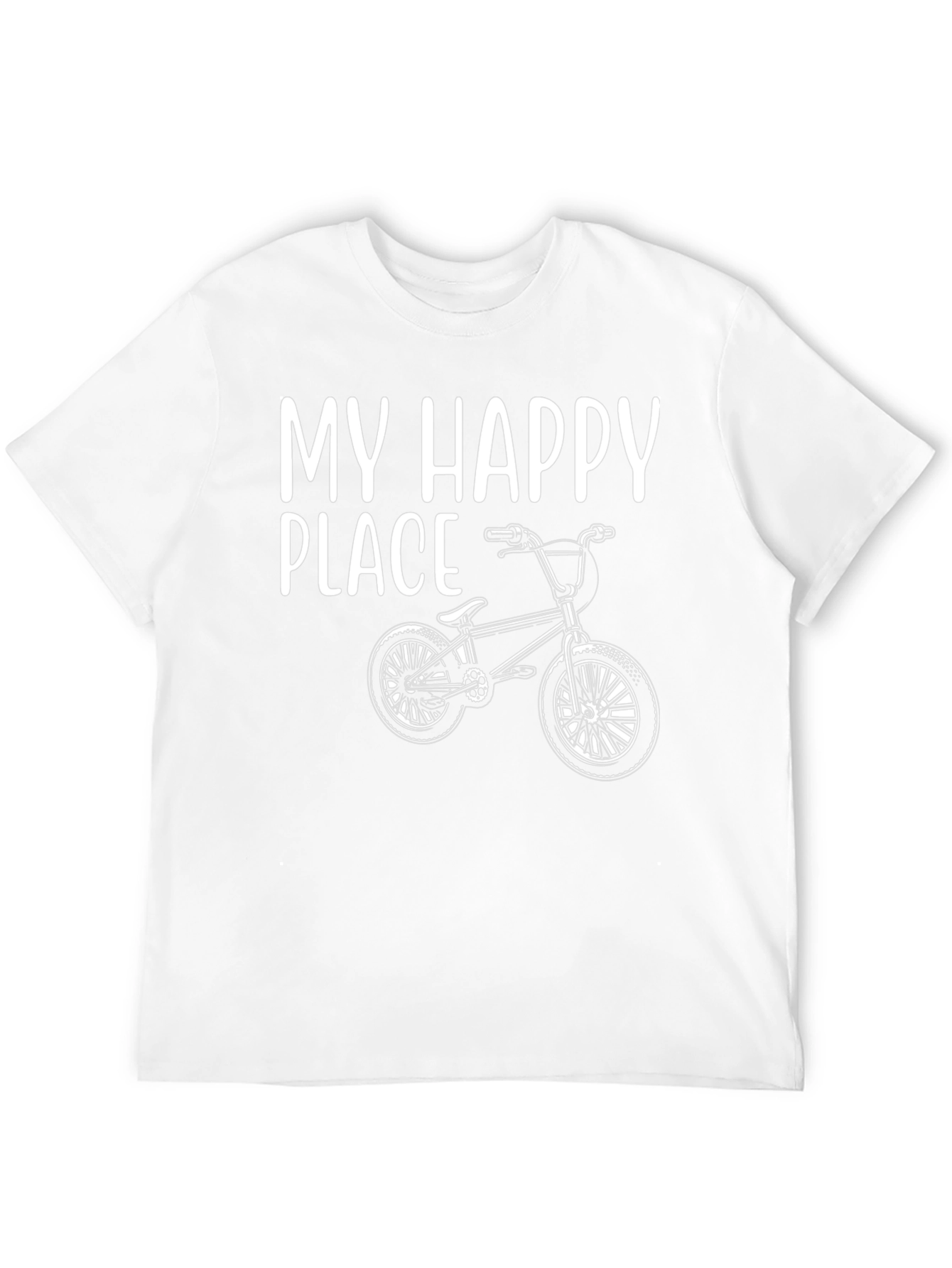 My Happy Place BMX Bike T-Shirt - Black