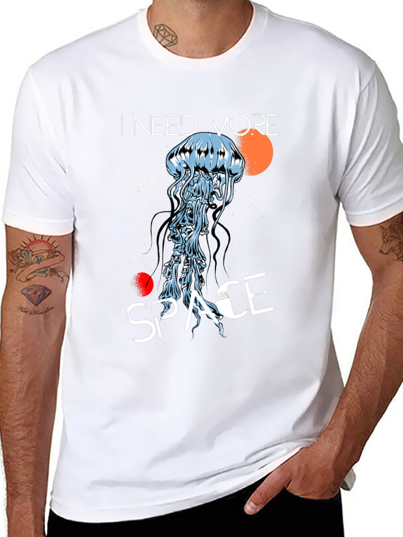 I Need More Space T-Shirt Jellyfish Graphic Tee