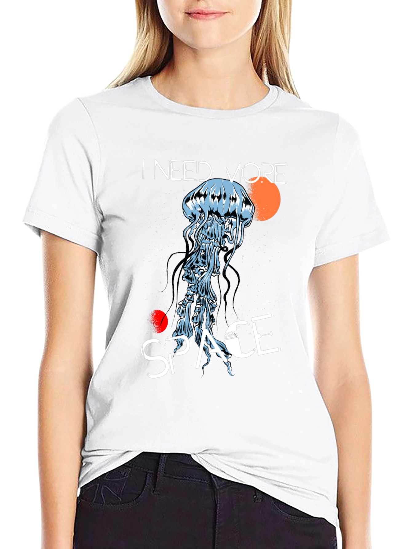 I Need More Space T-Shirt Jellyfish Graphic Tee