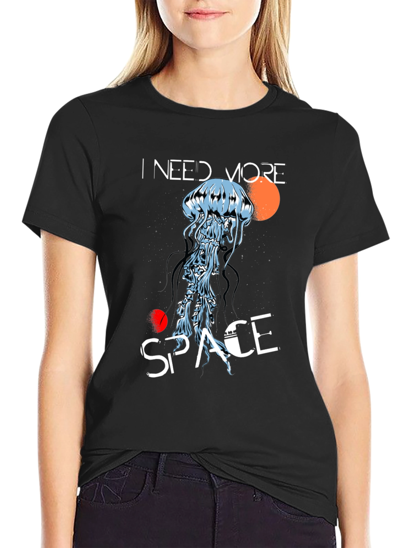 I Need More Space T-Shirt Jellyfish Graphic Tee